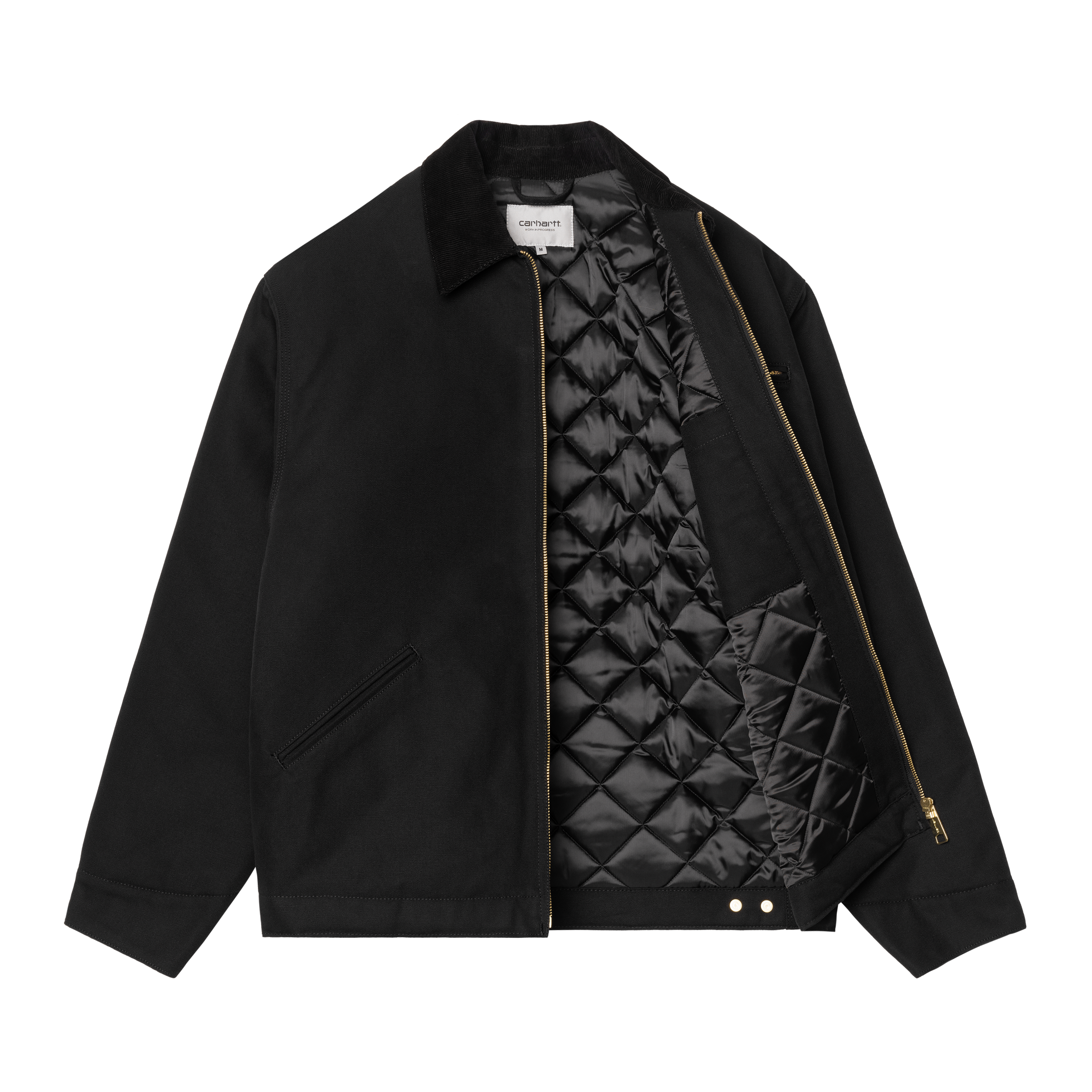 Carhartt WIP OG Detroit Jacket (Winter), Black / Black | Official