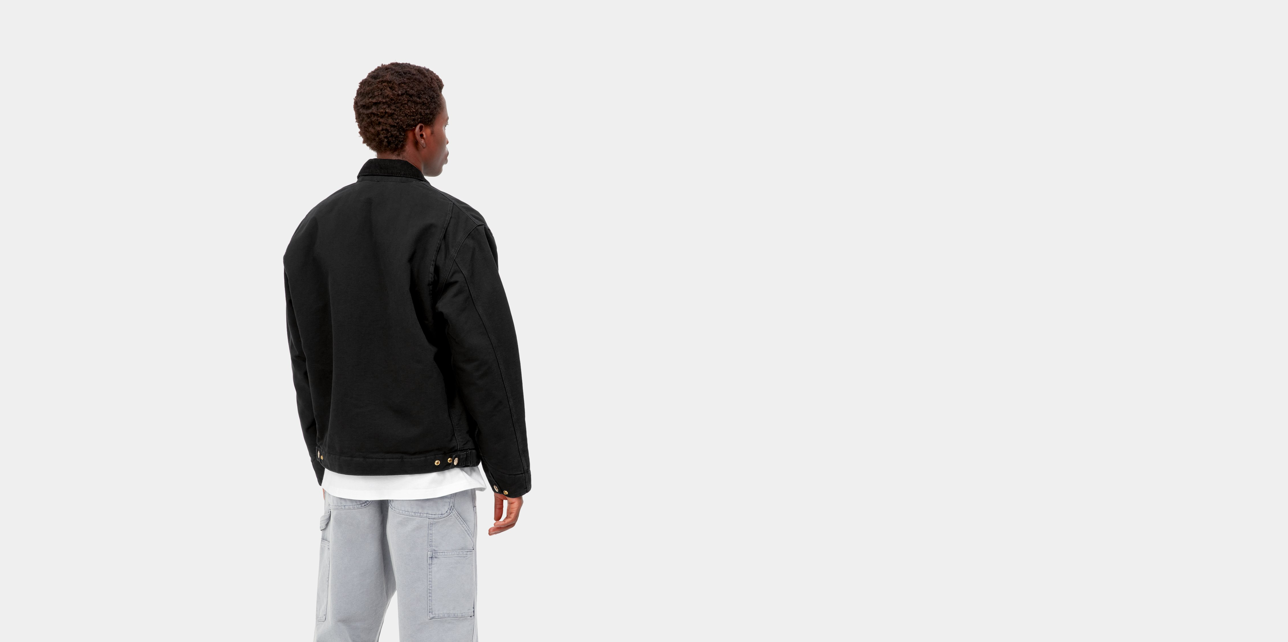 Carhartt WIP OG Detroit Jacket (Winter), Black / Black | Official ...