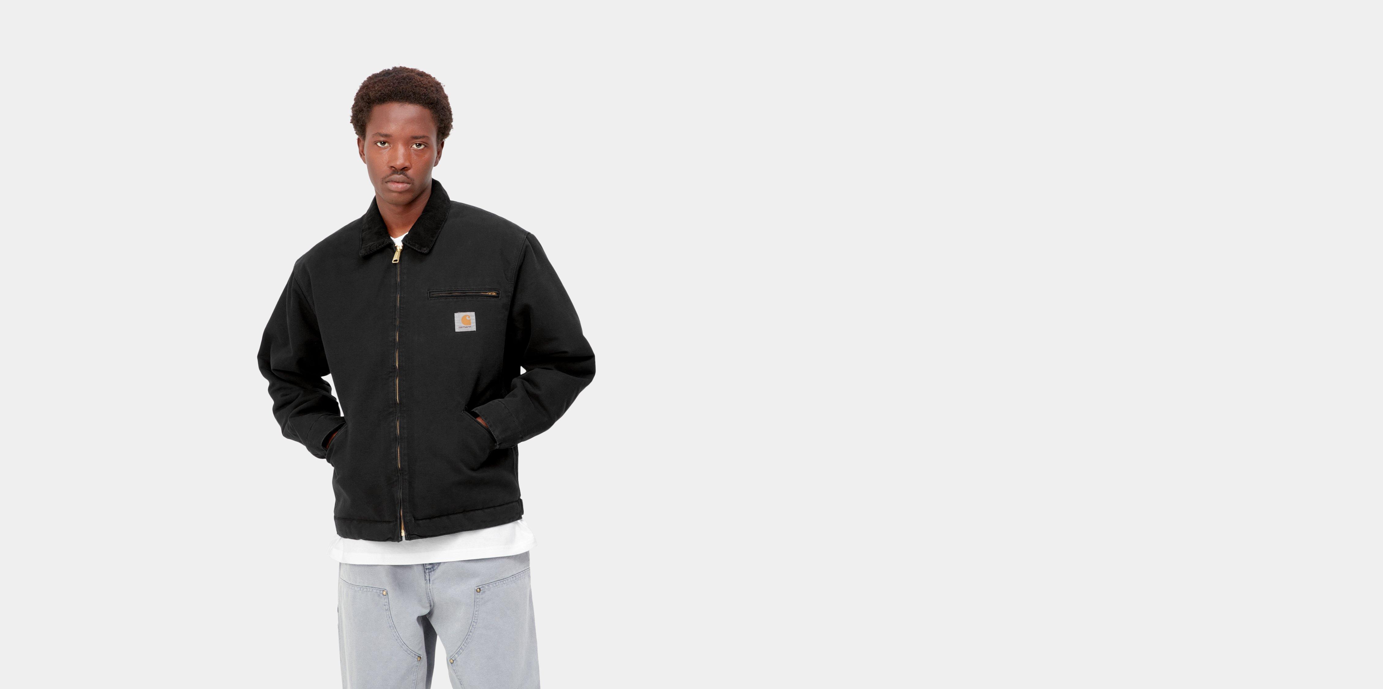 Carhartt WIP OG Detroit Jacket Winter Black Black Official Online Store