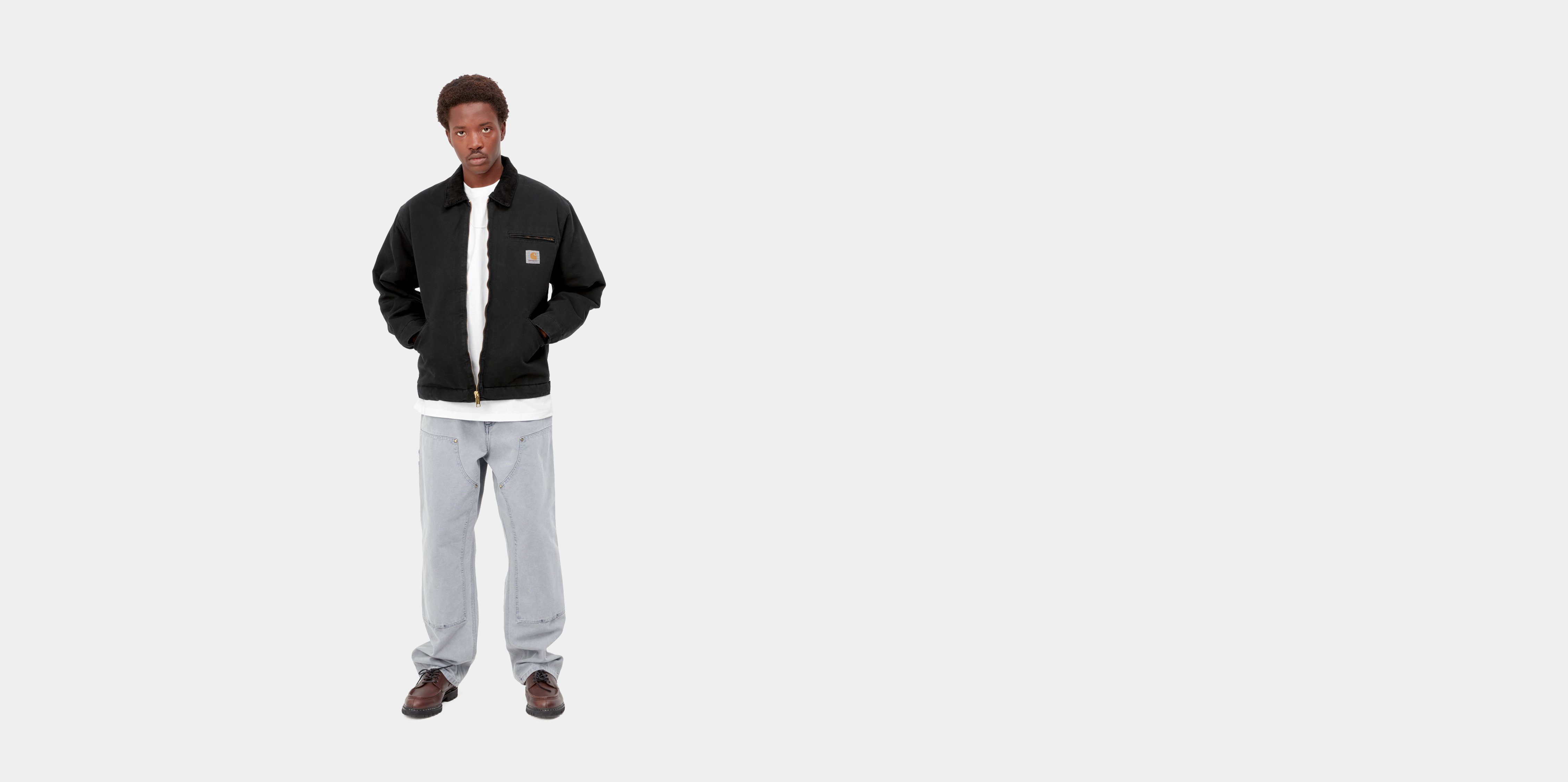 Carhartt WIP OG Detroit Jacket (Winter), Black / Black | Official ...