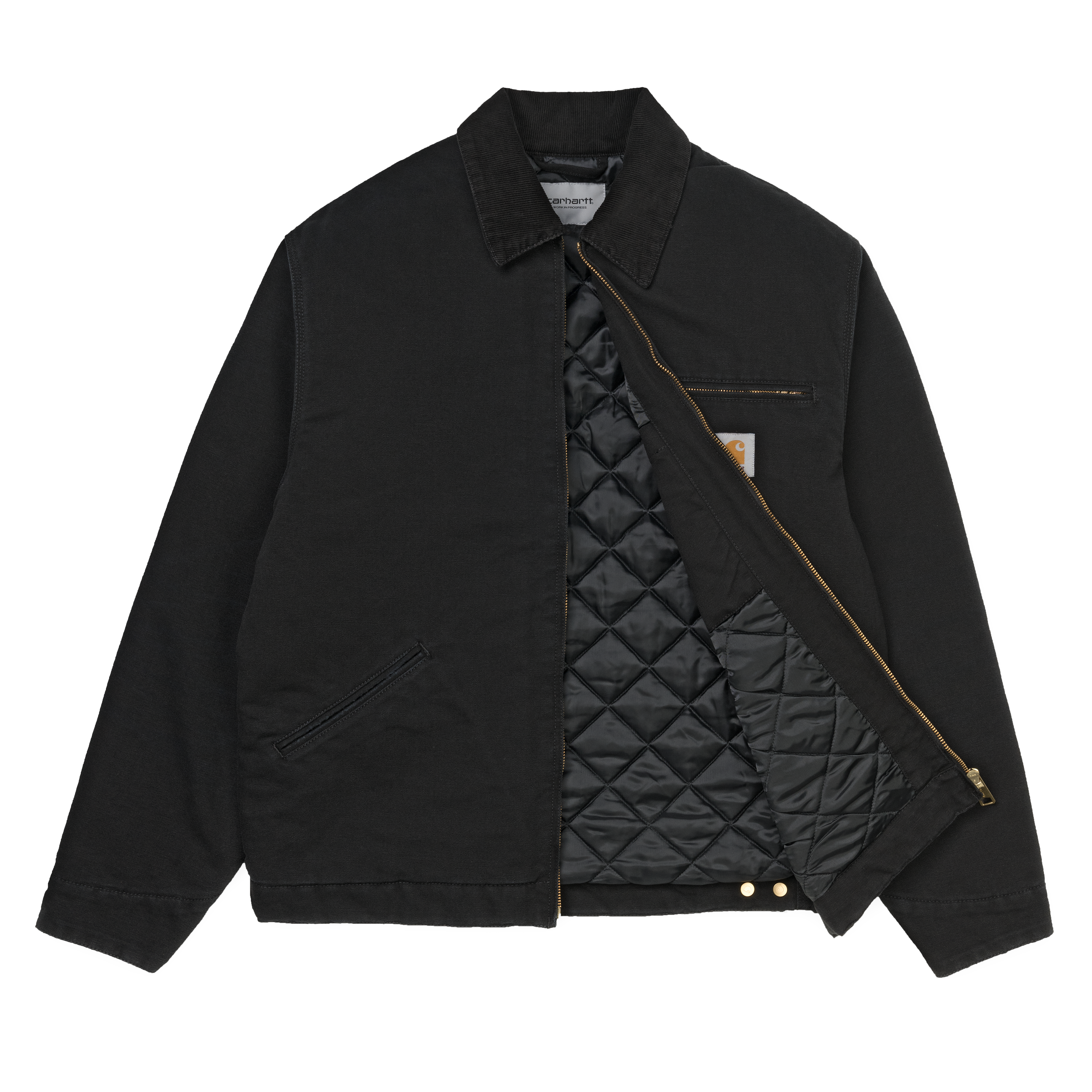 Carhartt WIP OG Detroit Jacket (Winter), Black / Black | Official ...