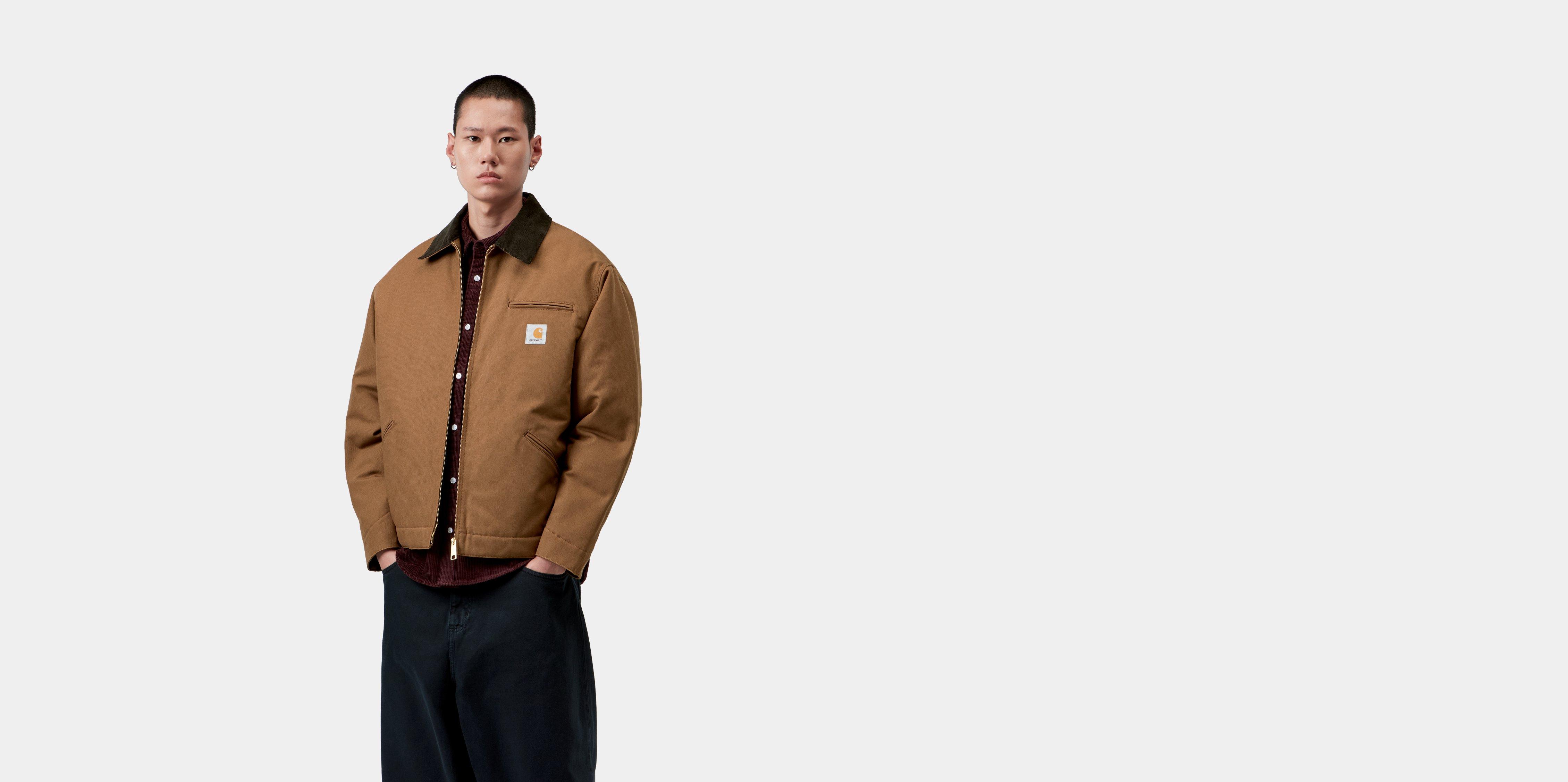 Carhartt WIP OG Detroit Jacket (Winter) WIP H Brown / Tobacco rigid | XL | Men