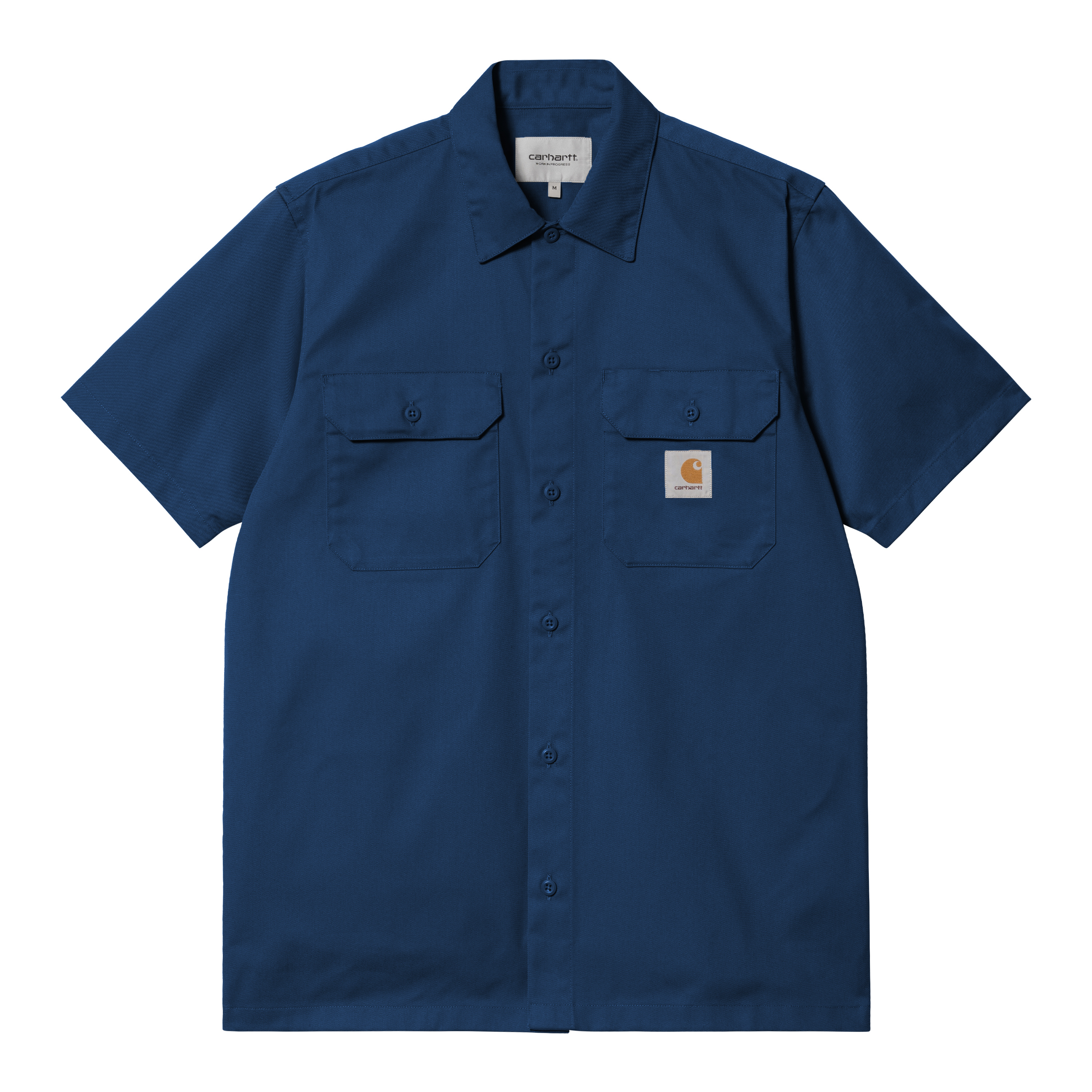 Carhartt Men's Navy Rugged Professional Series Short-Sleeve Shirt