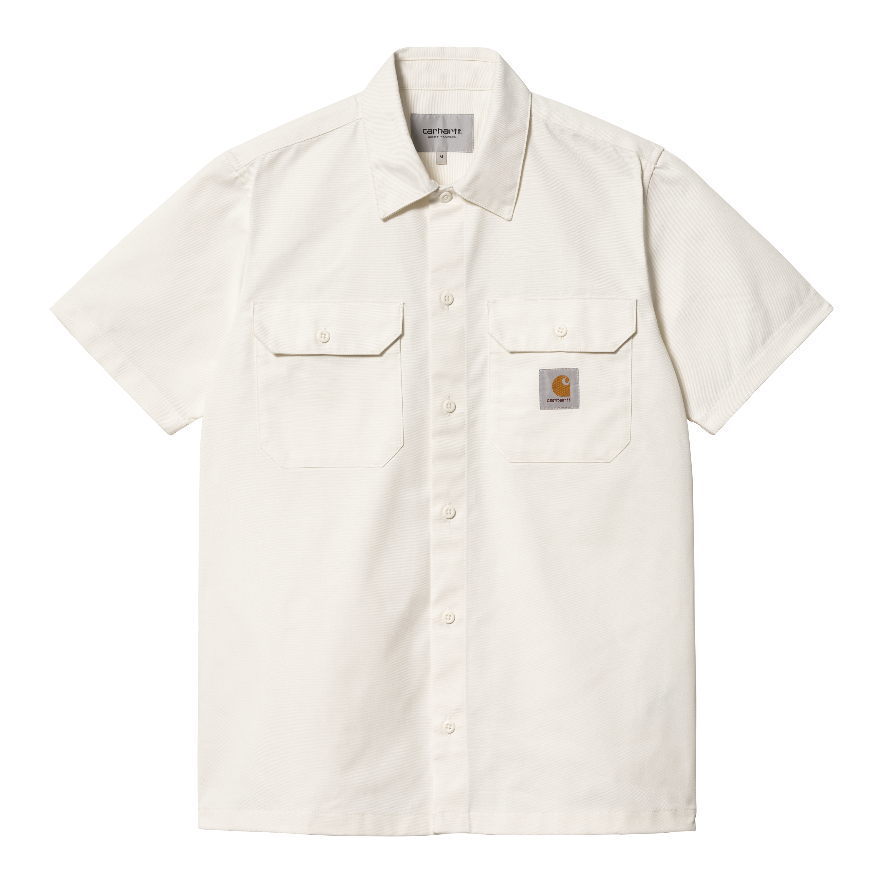 Carhartt WIP Short Sleeve Master Shirt en Blanco