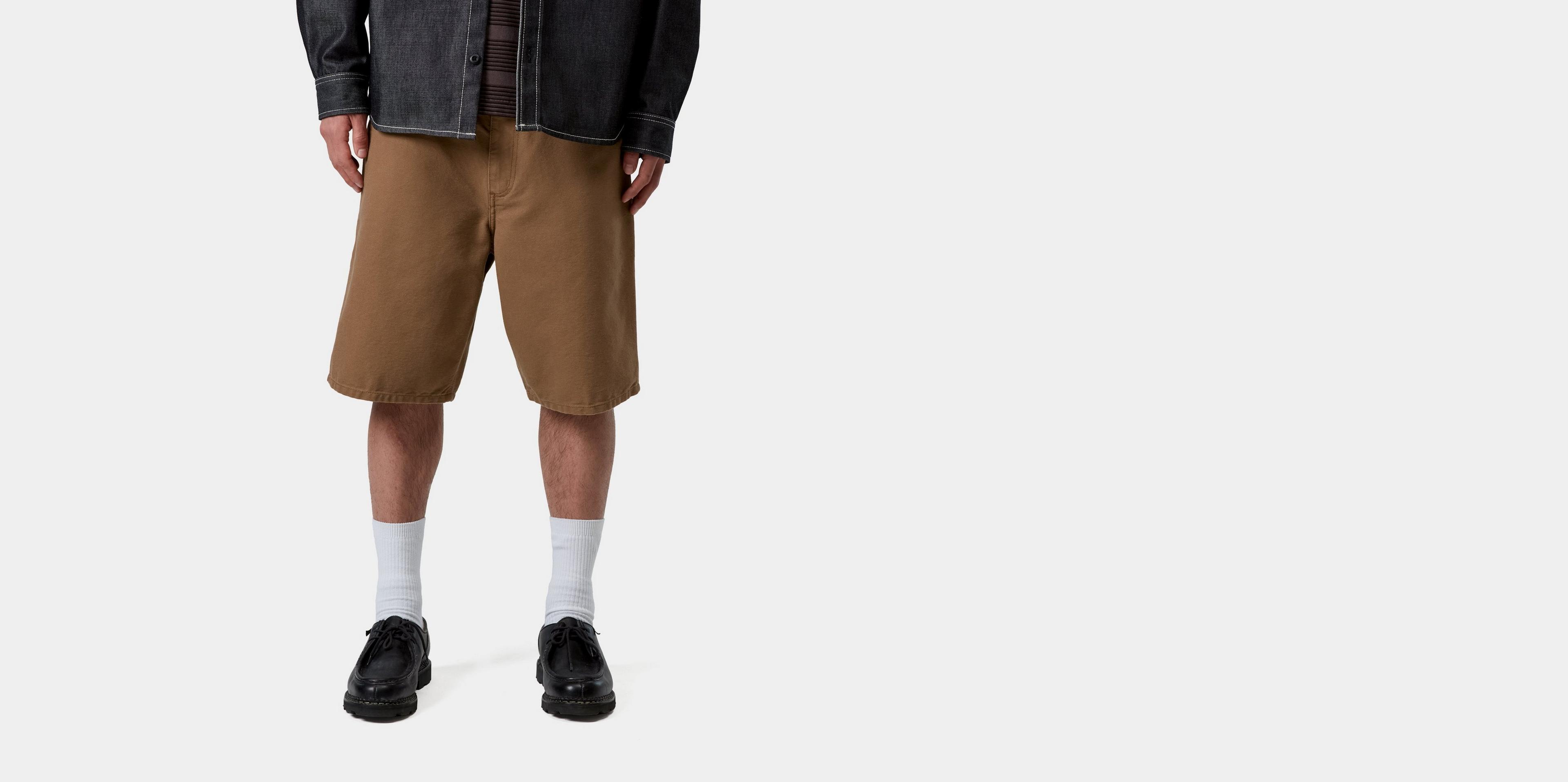 Carhartt WIP Single Knee Short, Hamilton Brown | Official Online Store