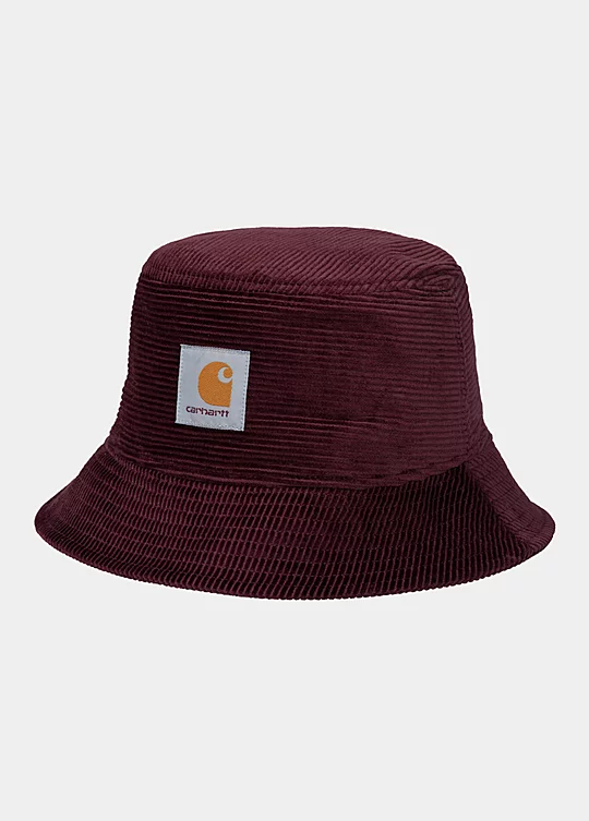 Carhartt WIP Cord Bucket Hat en Rojo