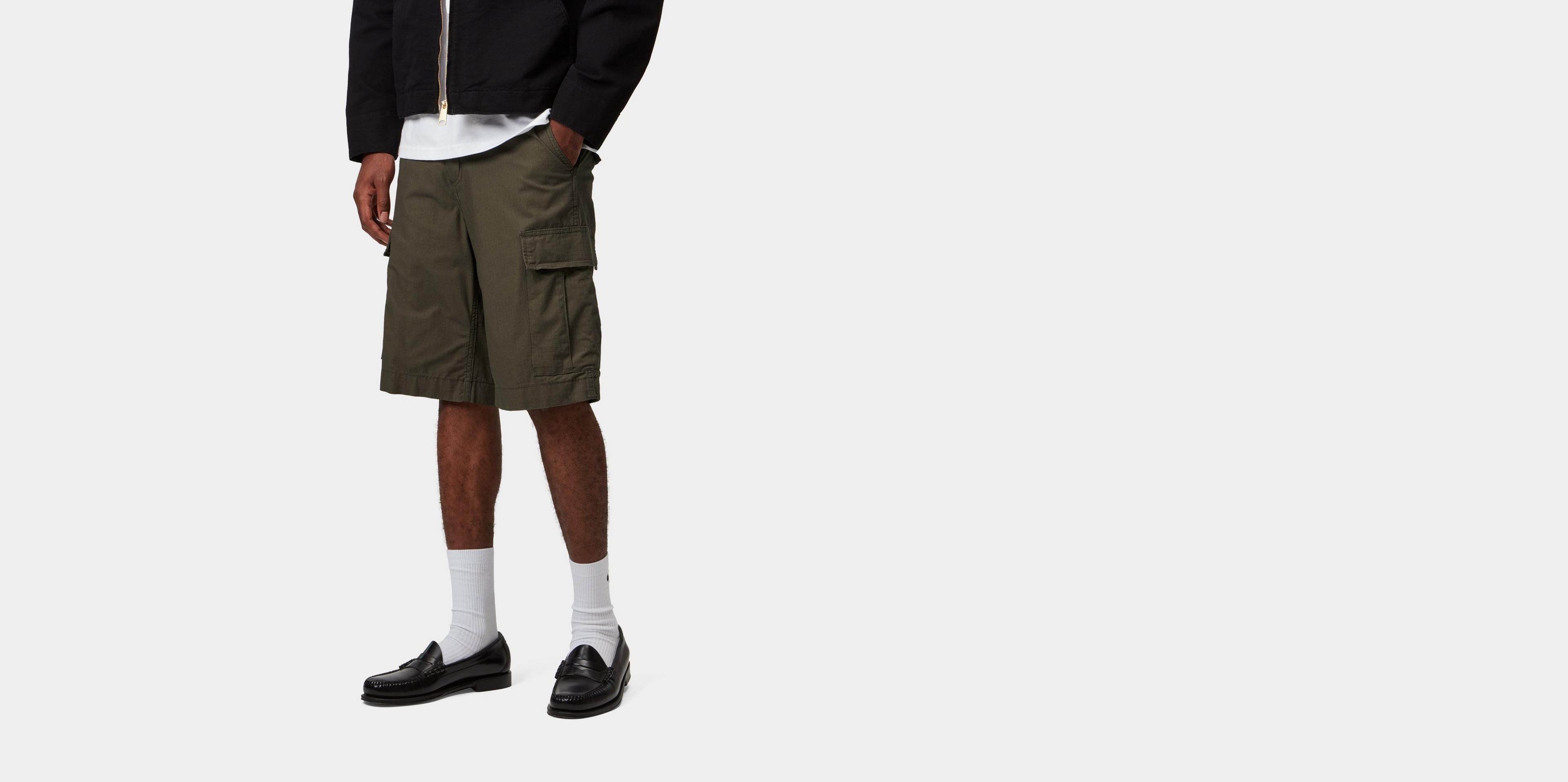 Carhartt WIP Regular Cargo Short, Cypress | Official Online