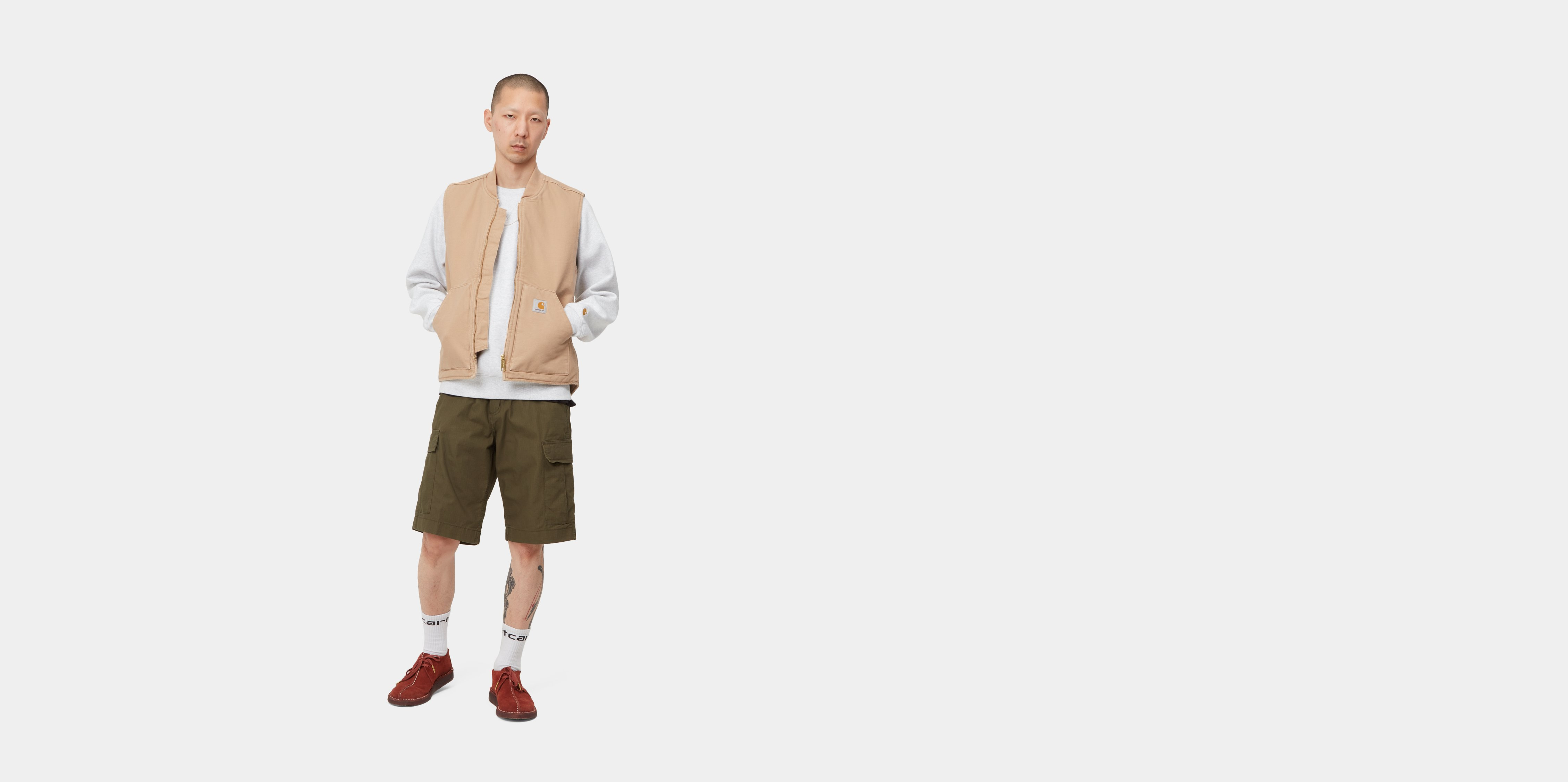 Carhartt WIP Regular Cargo Short, Cypress | Official Online Store