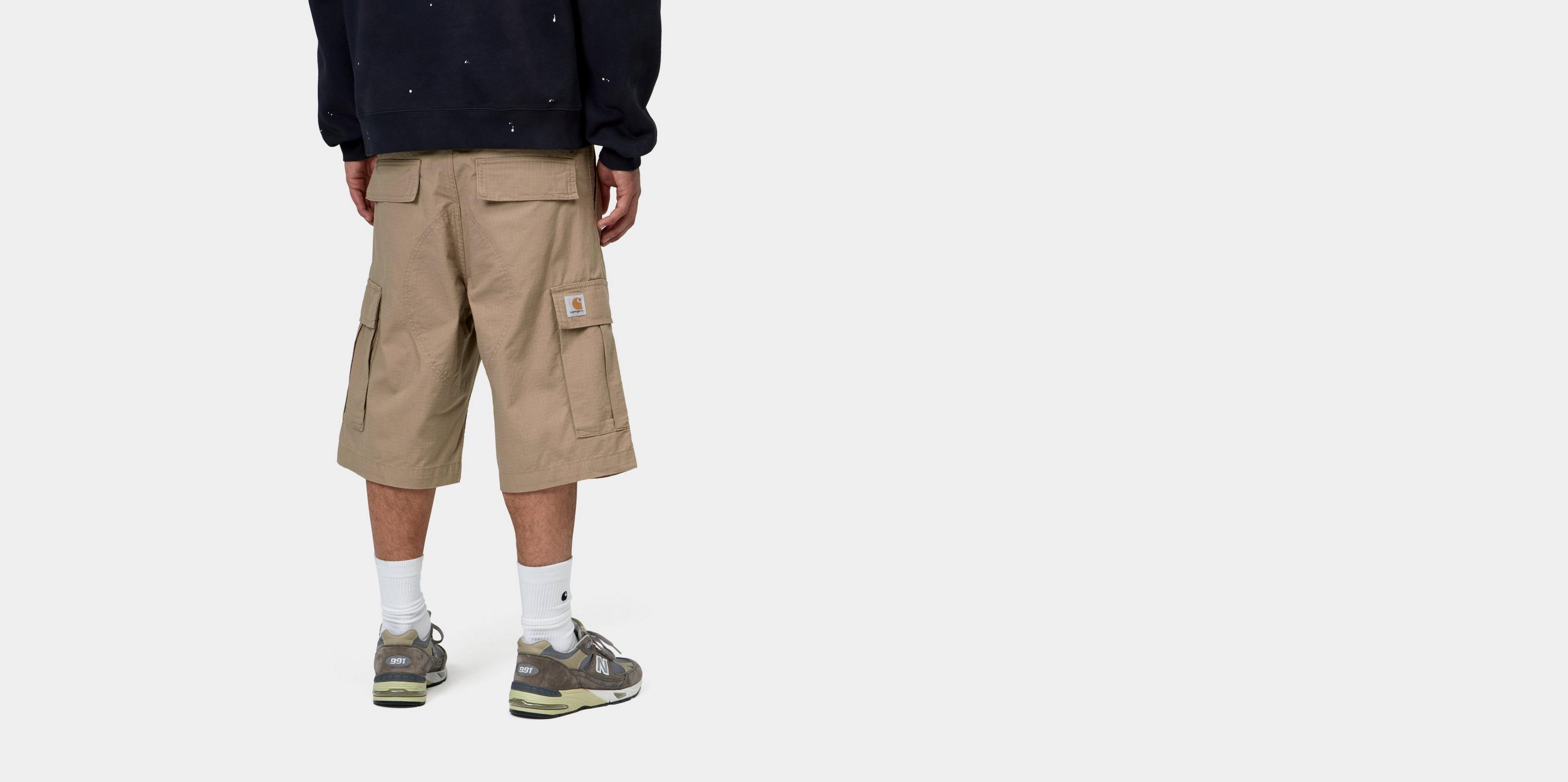 Carhartt WIP Regular Cargo Short, Leather | Official Online Store