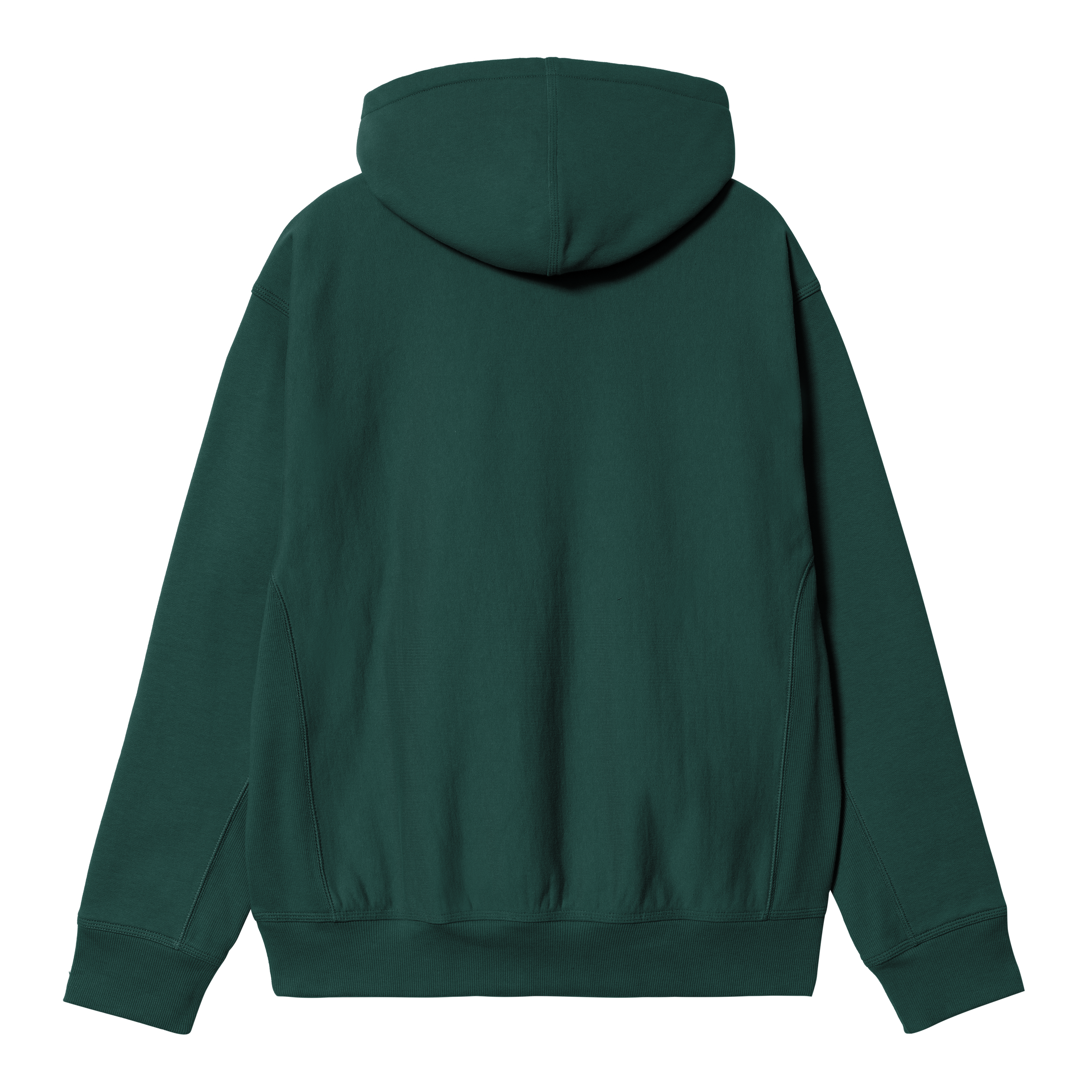 Carhartt WIP Hooded American Script Sweatshirt, Dark Fir