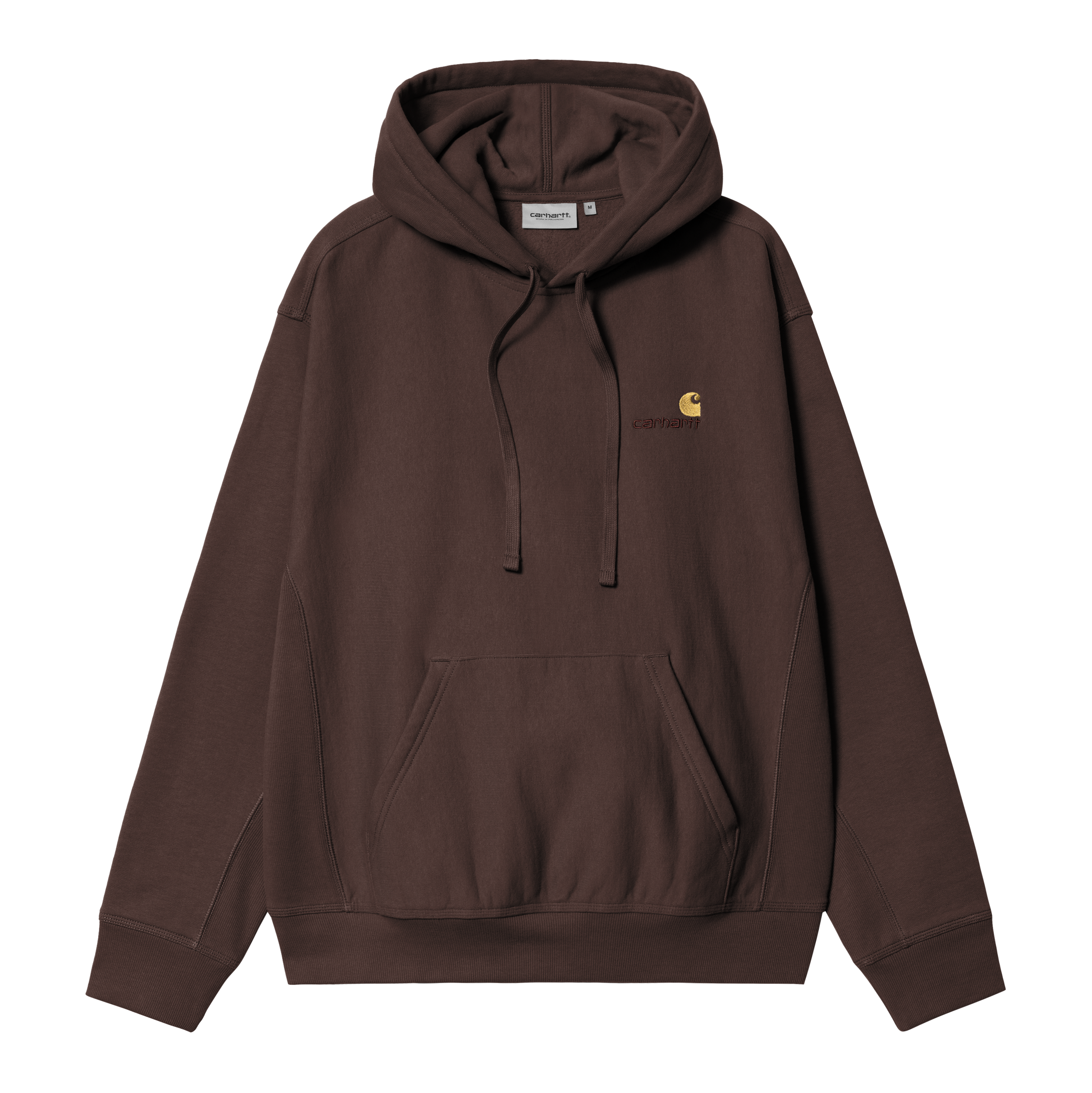 Carhartt WIP Hooded American Script Sweatshirt, Palisander