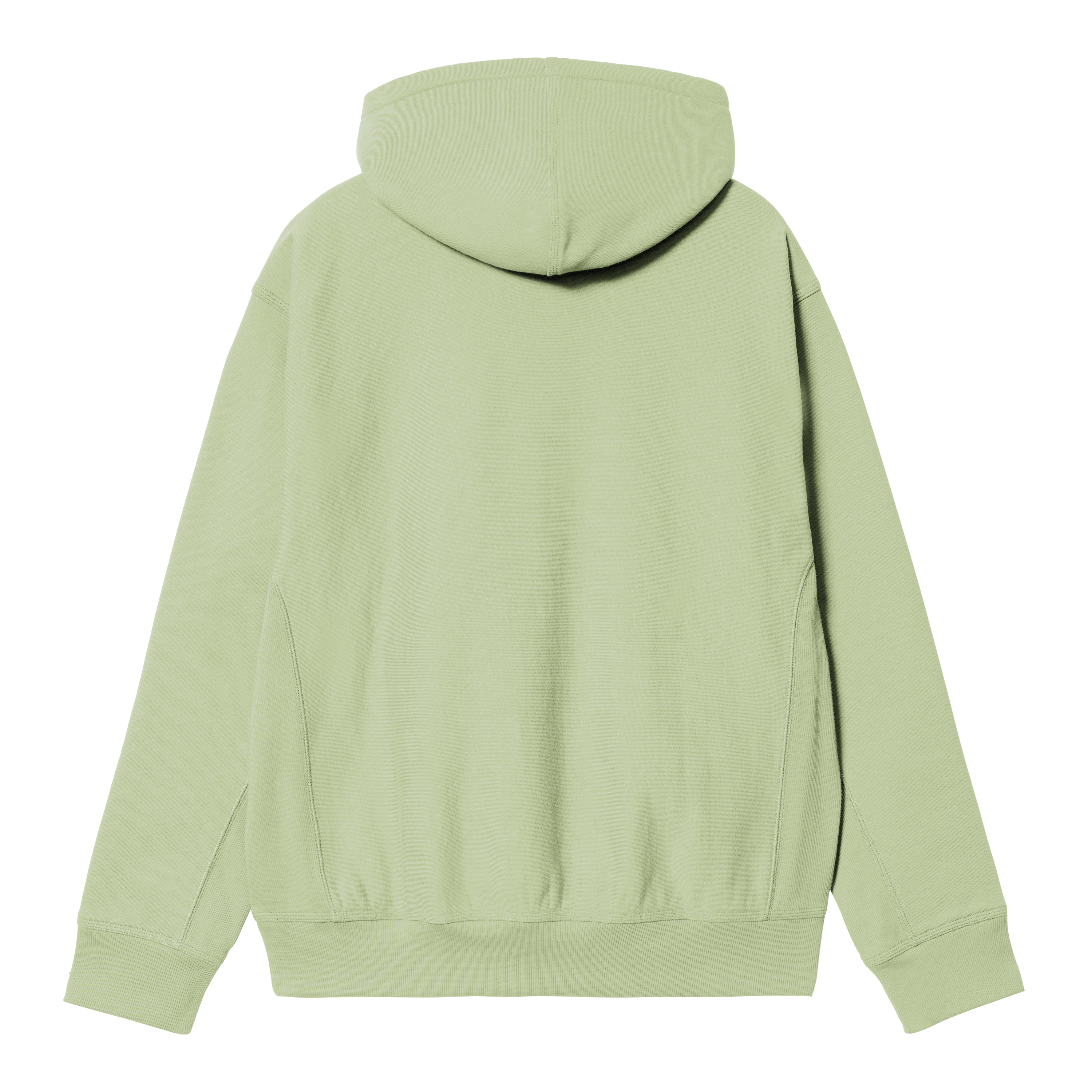 Carhartt WIP Hooded American Script Sweatshirt in Green