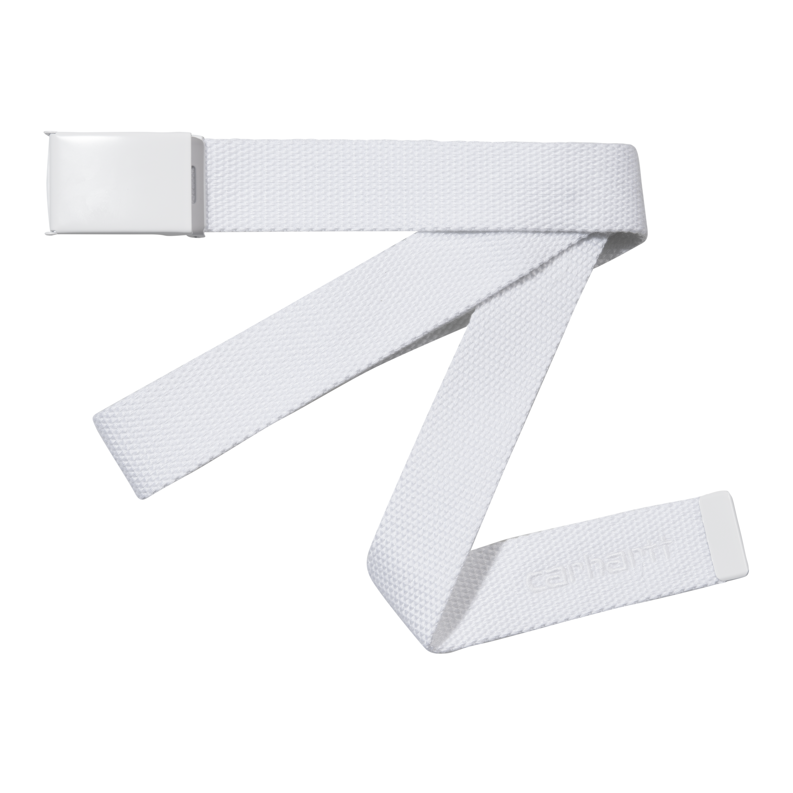 Carhartt WIP Script Belt Tonal in Bianco