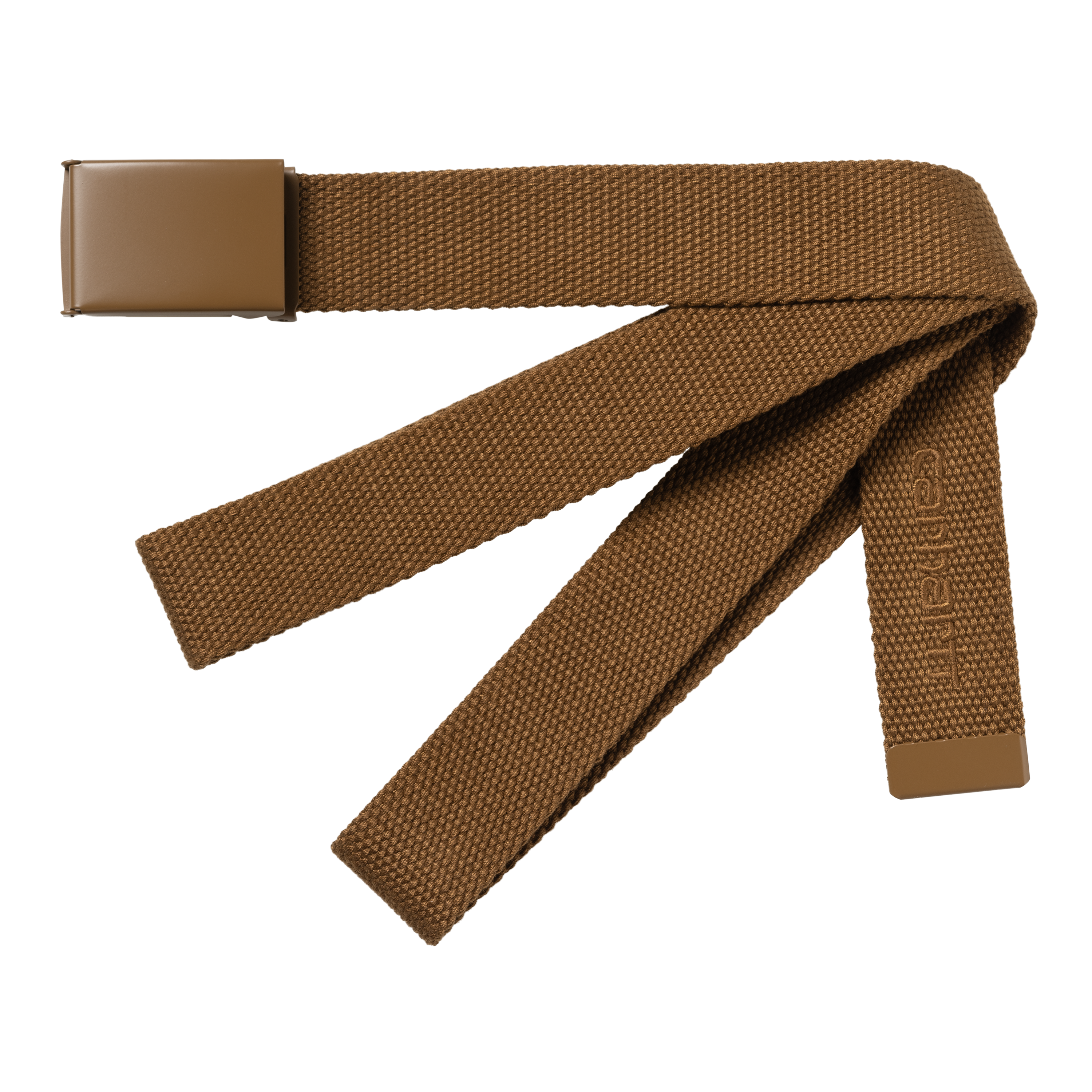 Carhartt WIP Script Belt Tonal em Castanho