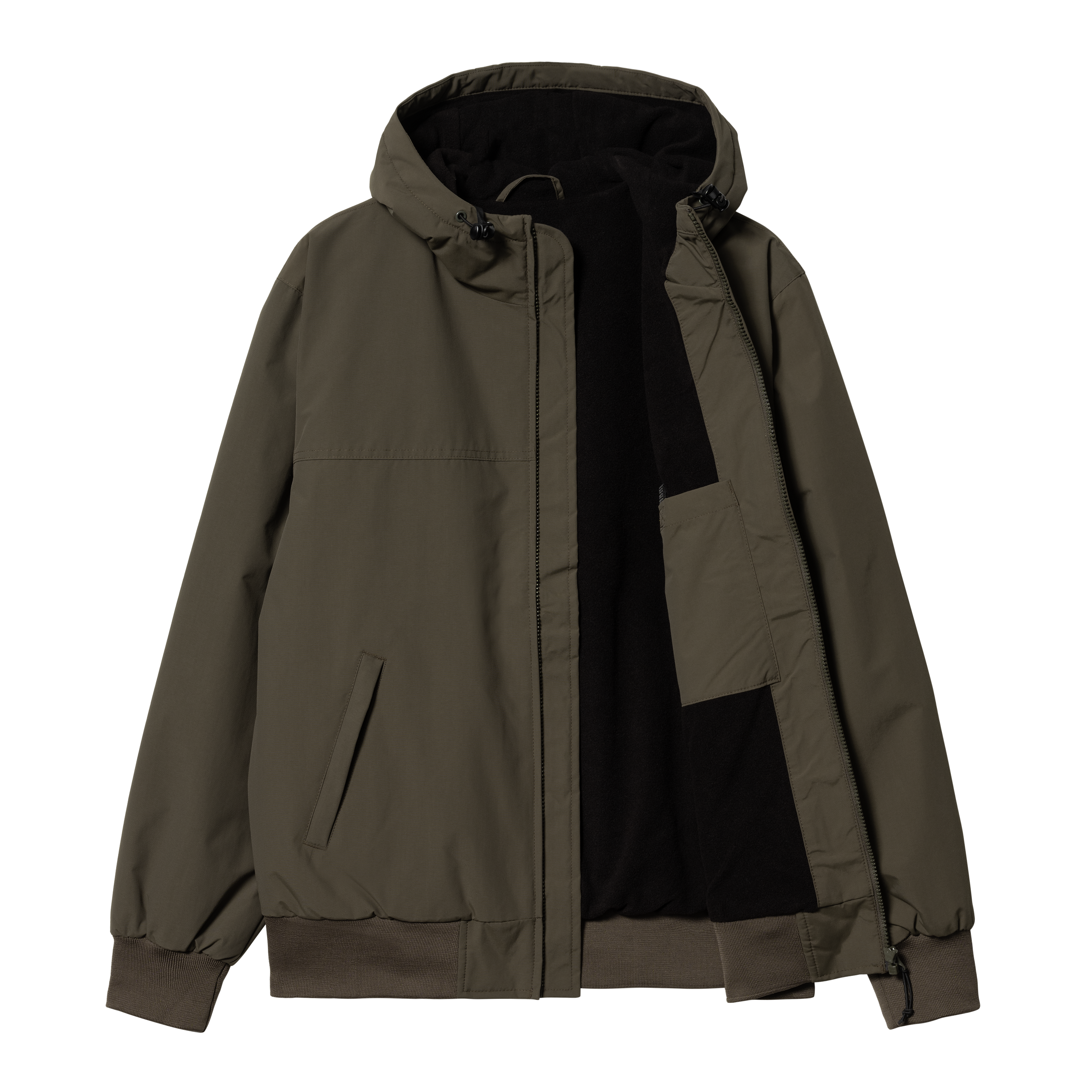 Carhartt WIP Hooded Sail Jacket, Cypress / Black | Official Online