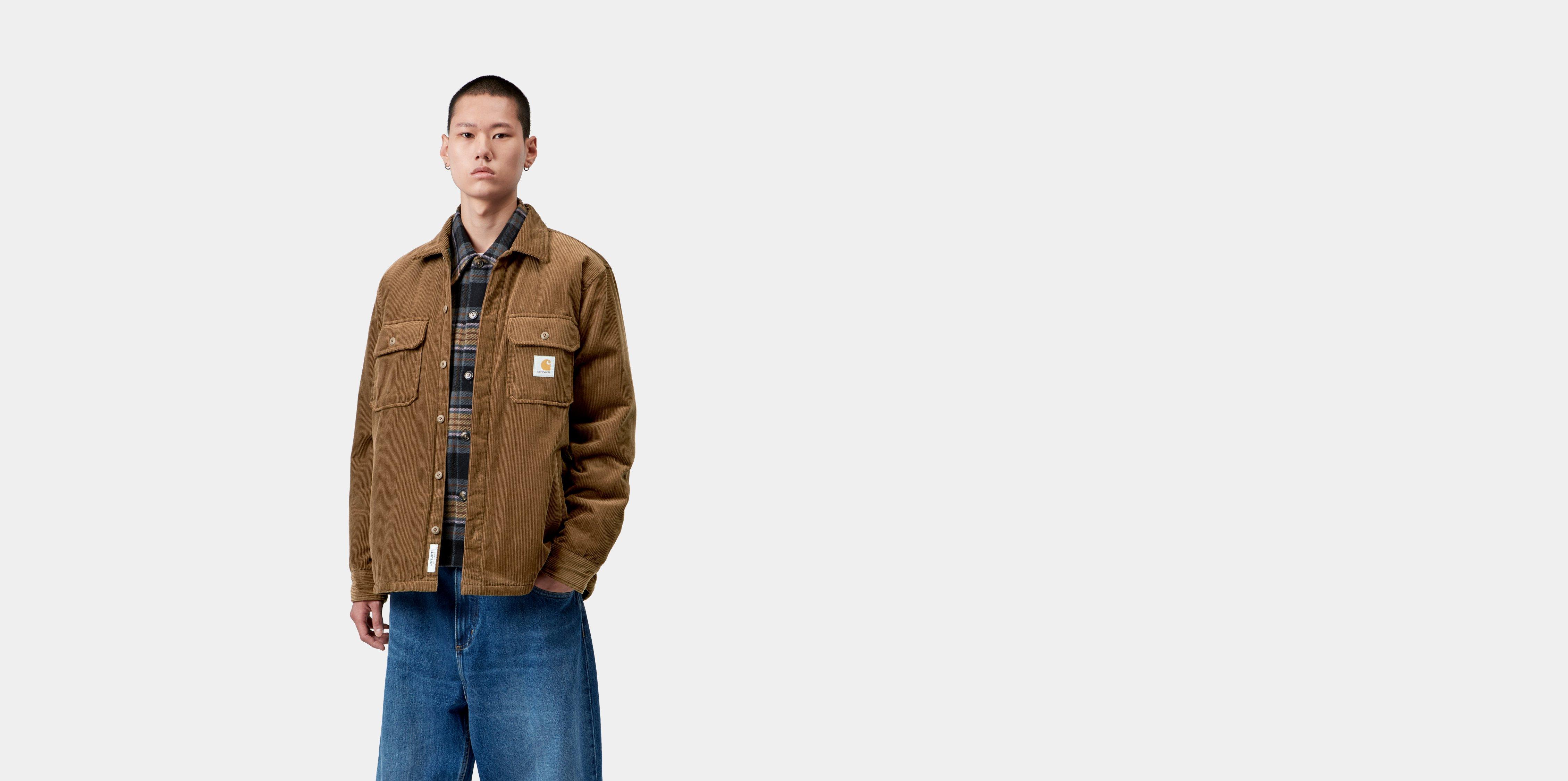 Carhartt WIP Whitsome Shirt Jac, WIP H Brown | Official Online Store