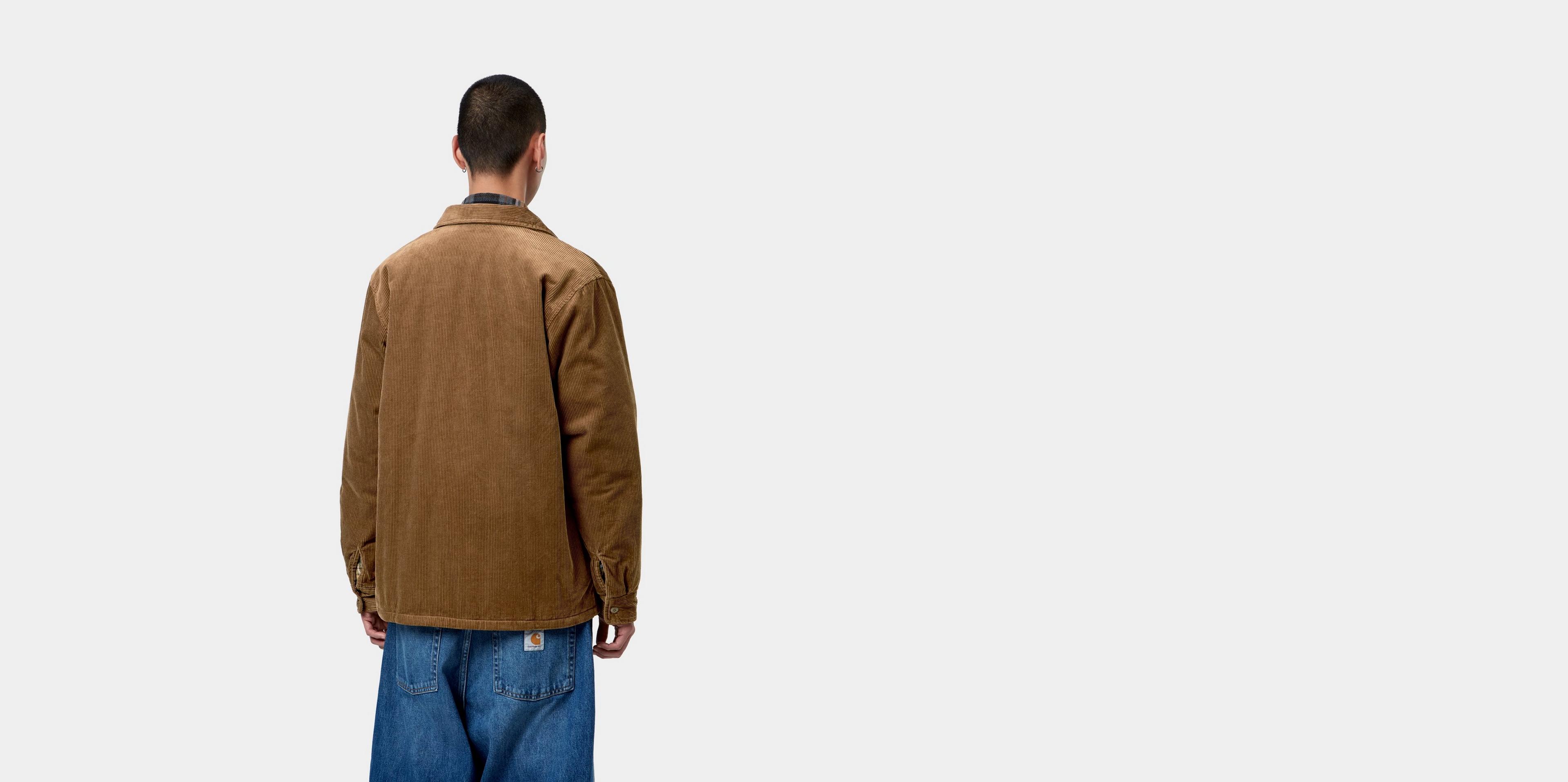 Carhartt WIP Whitsome Shirt Jac, WIP H Brown | Official Online Store