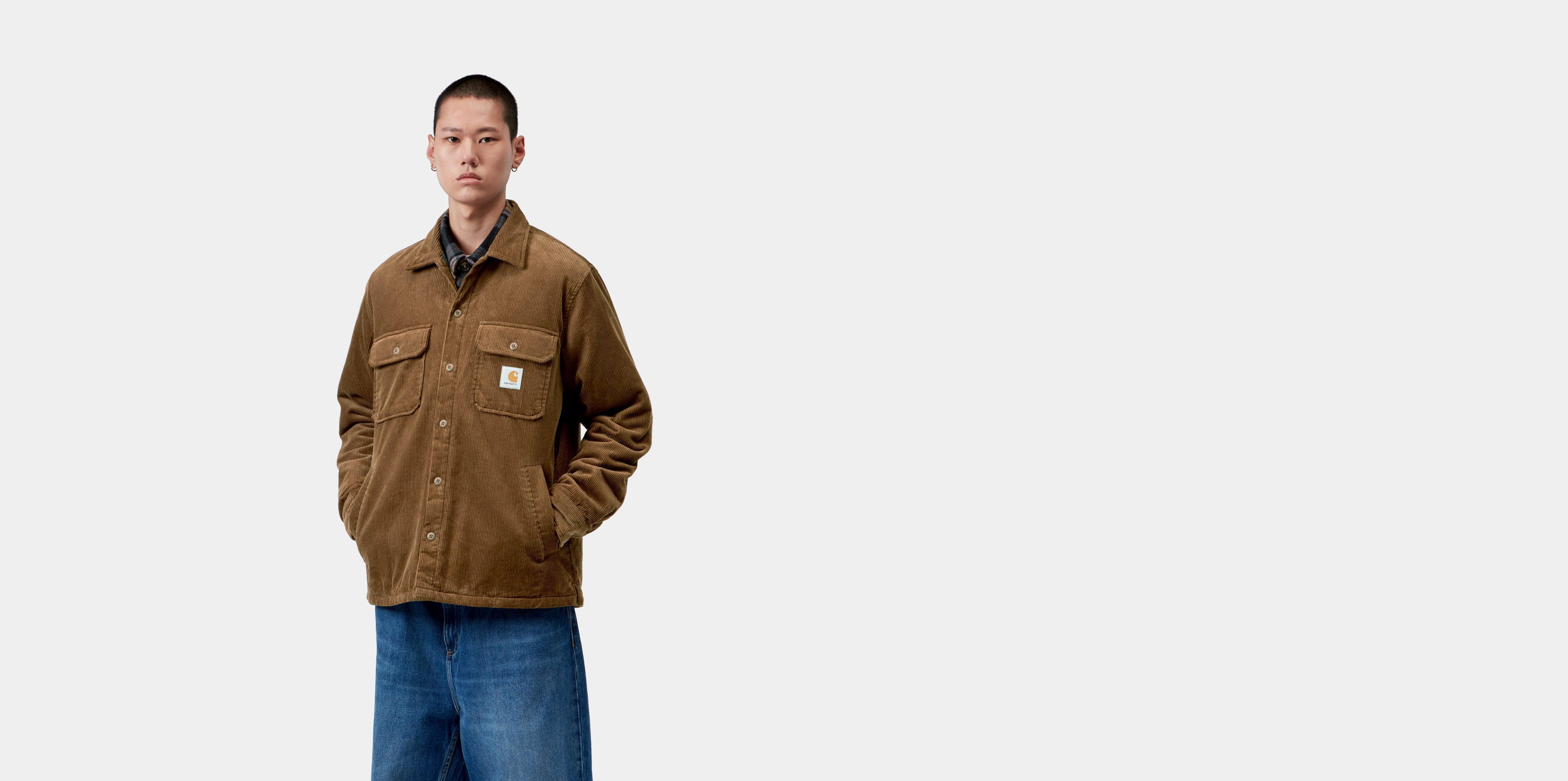 Carhartt WIP Whitsome Shirt Jac, WIP H Brown | Official Online Store