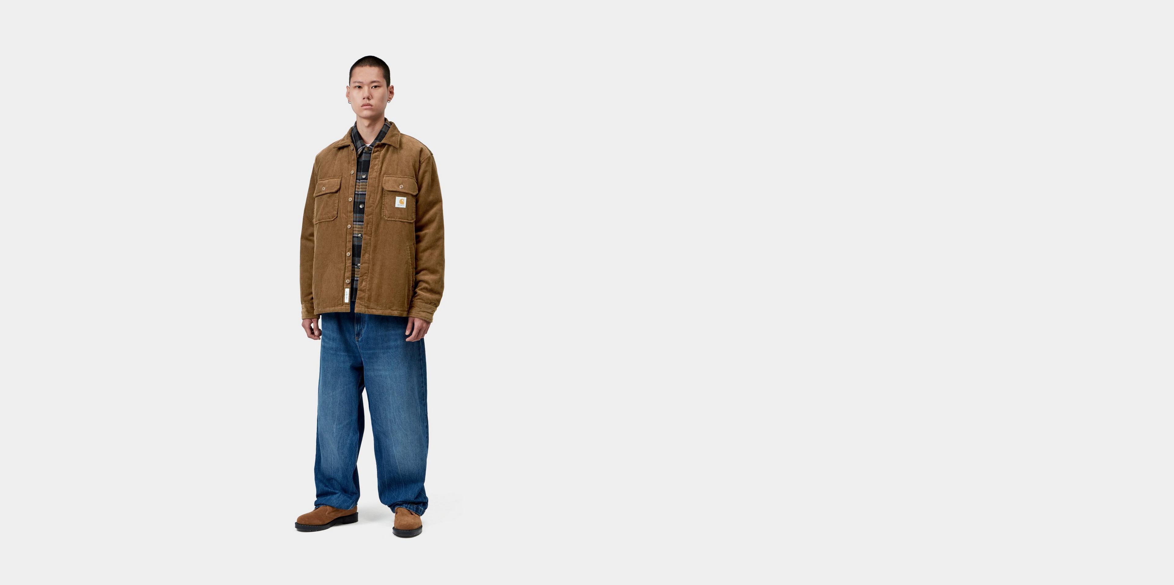 Carhartt WIP Whitsome Shirt Jac, WIP H Brown | Official Online Store