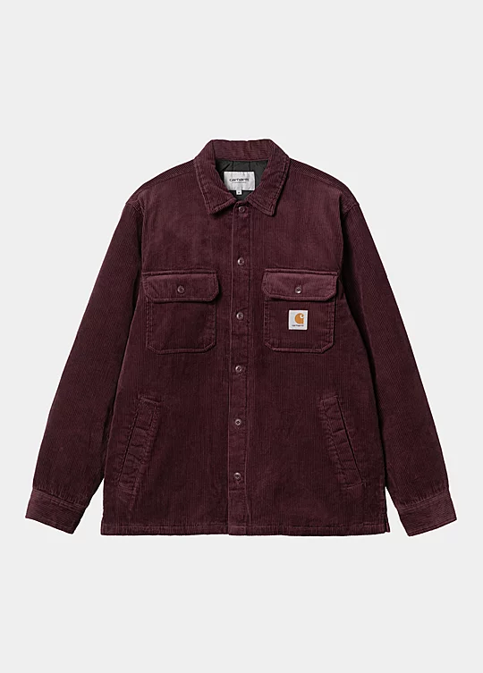 Carhartt WIP Whitsome Shirt Jac in Rosso
