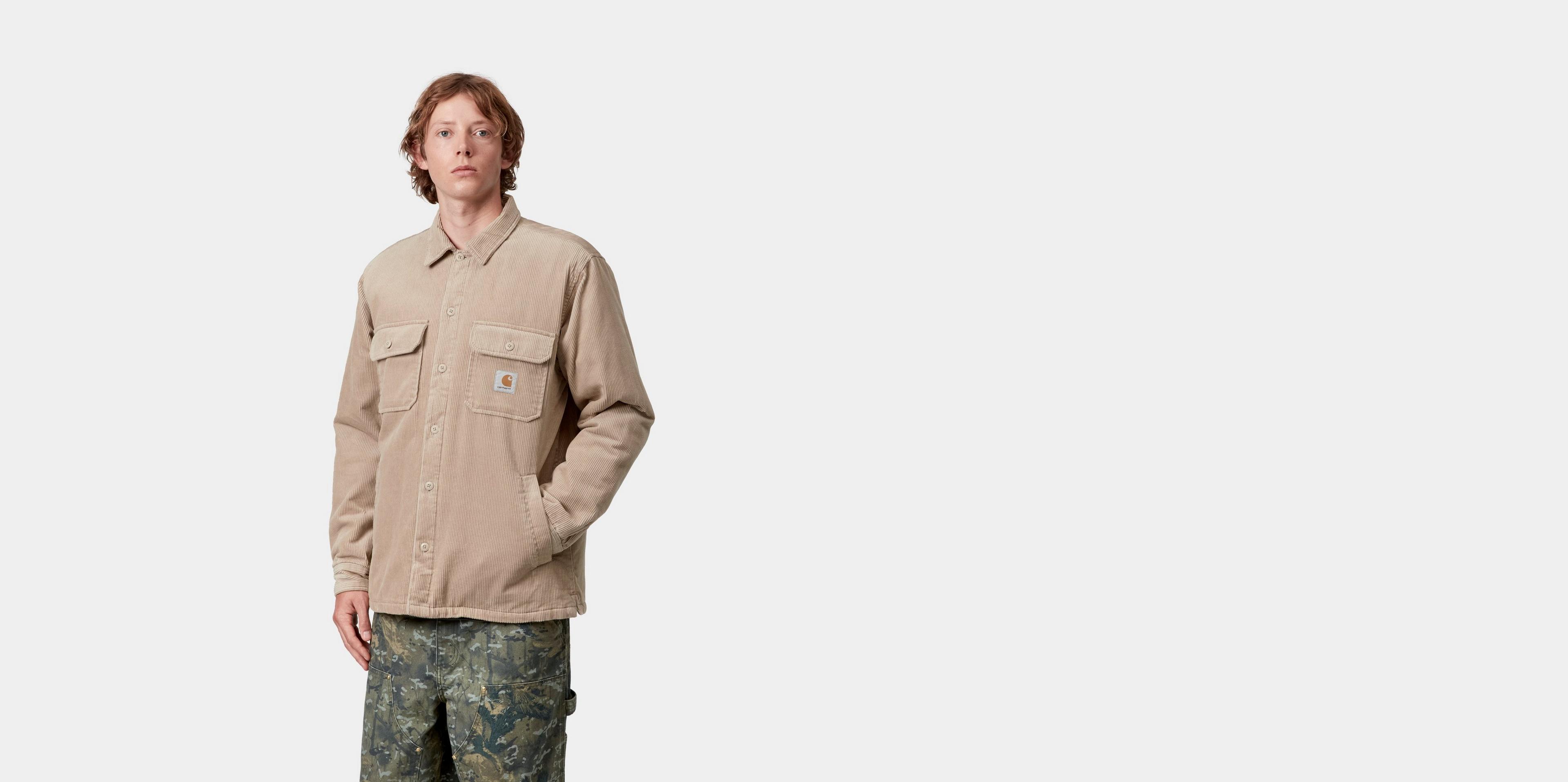 Carhartt Whitsome Shirt Jac グレー Carhartt WIP Whitsome Shirt Jac, Angelite | Official Online