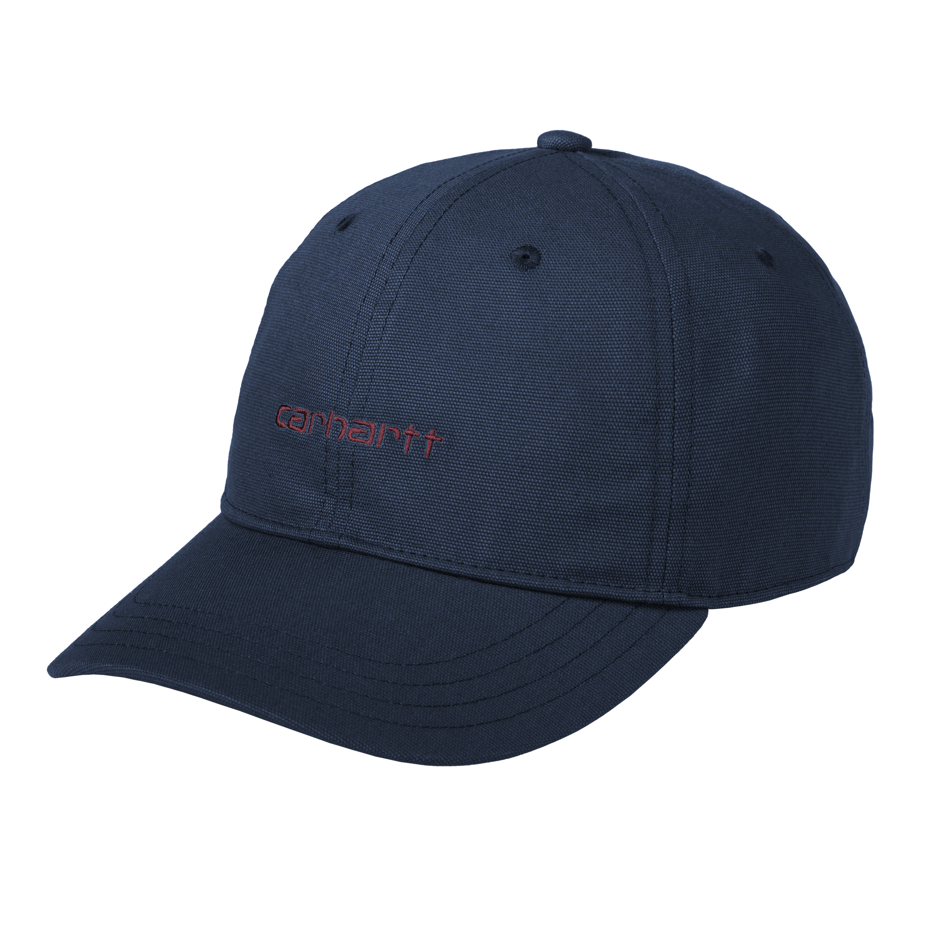 Carhartt WIP Canvas Script Cap in Blu