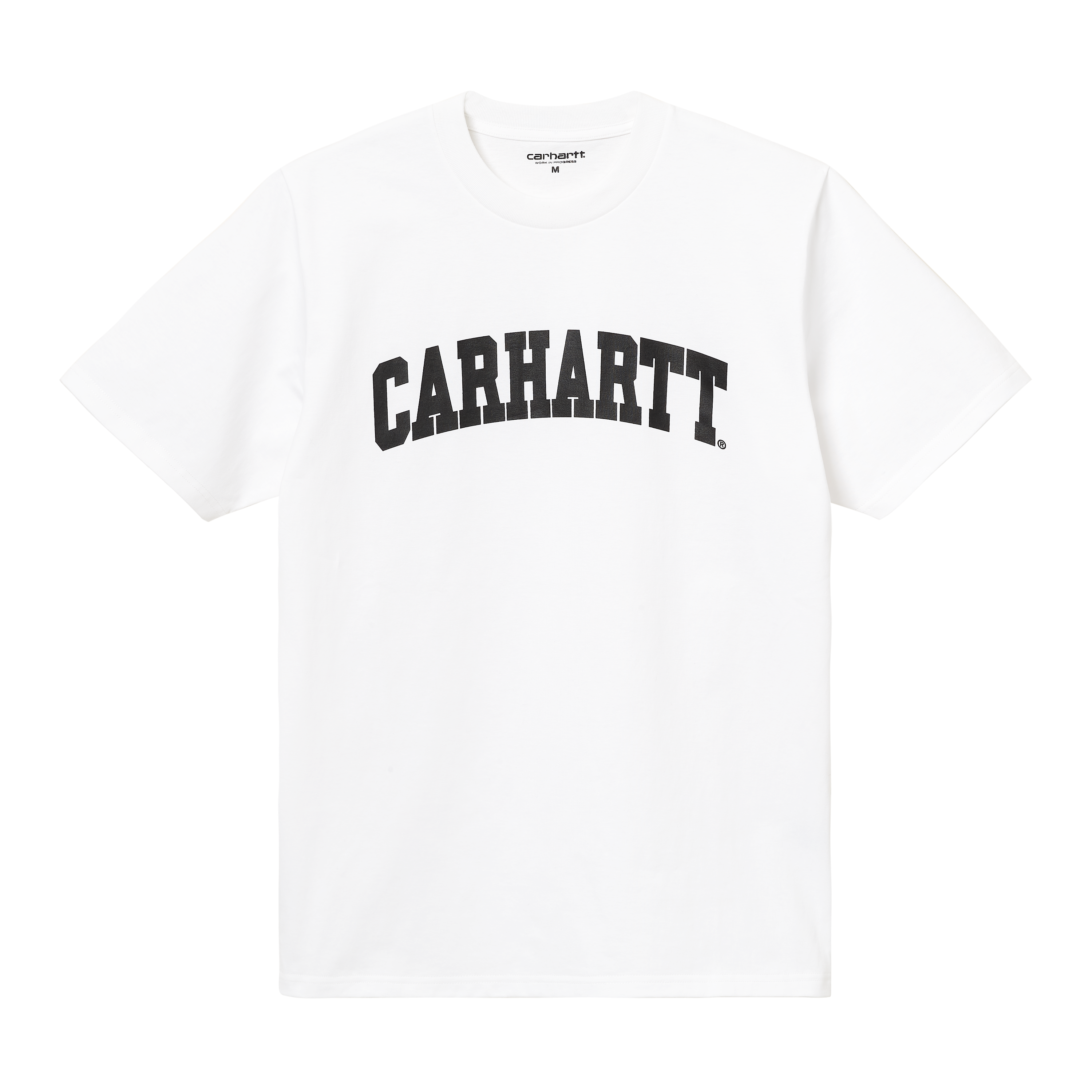 Carhartt WIP Short Sleeve University T-Shirt in Weiß