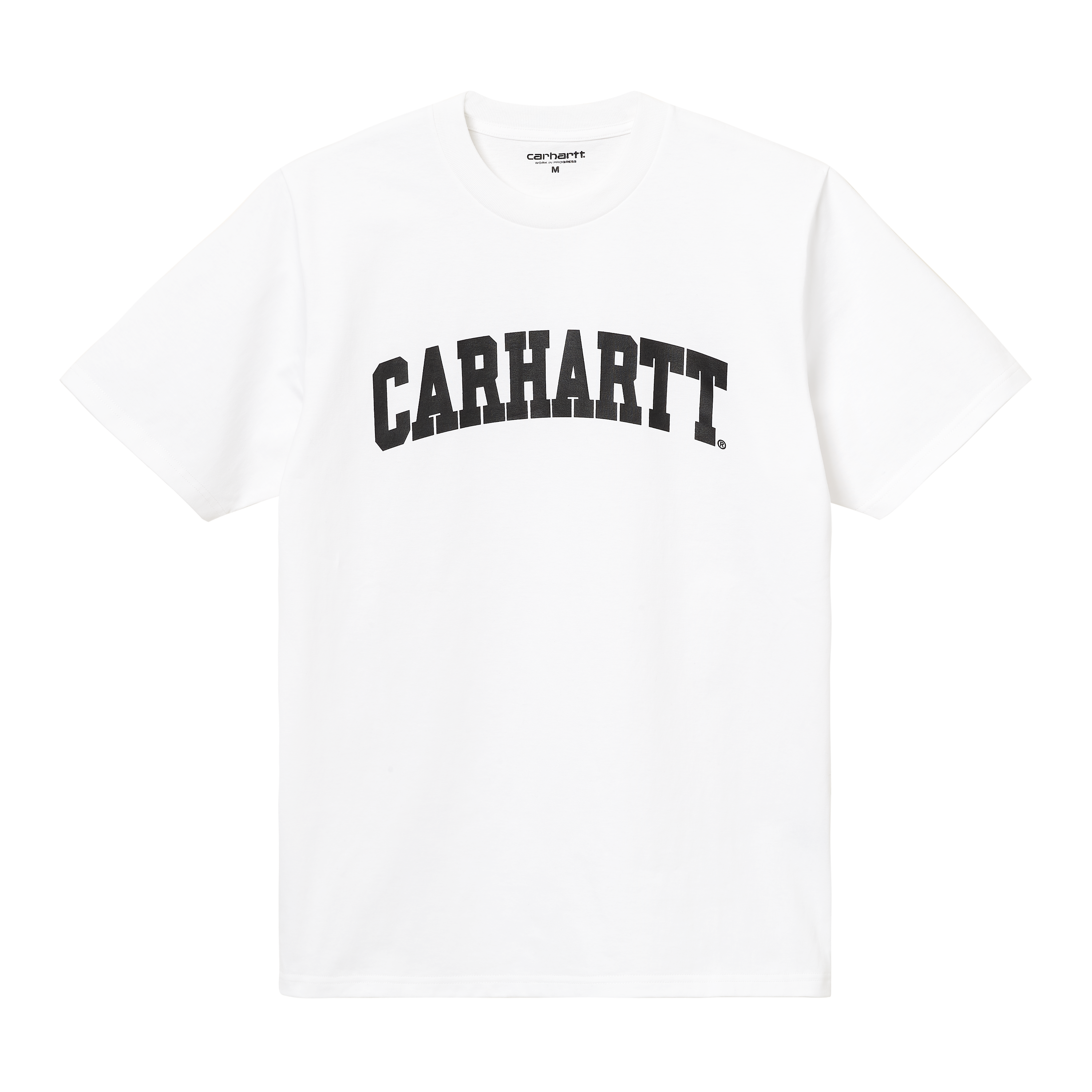 Carhartt WIP Short Sleeve University T-Shirt en Blanco