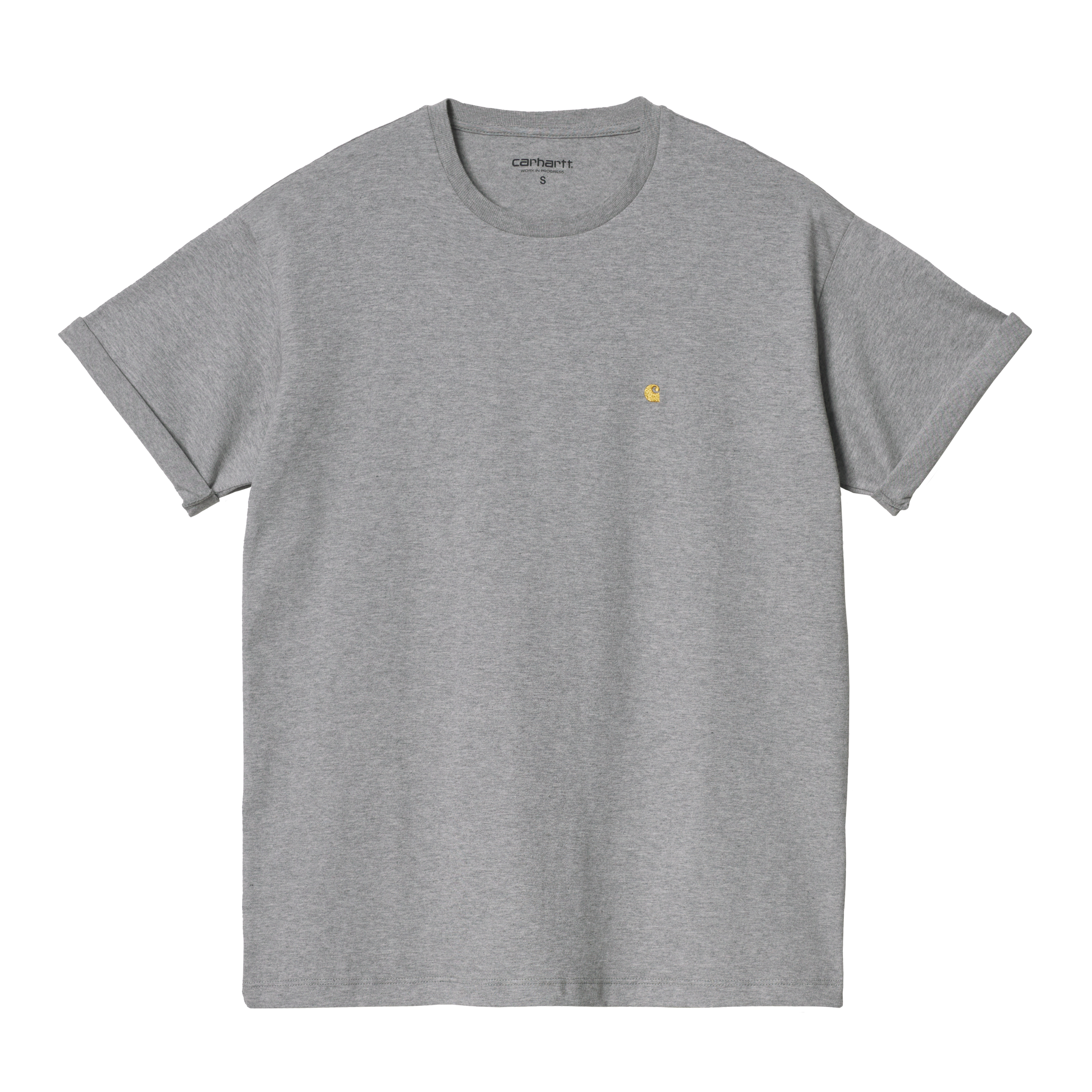 Carhartt WIP Women’s Short Sleeve Chase T-Shirt en Gris
