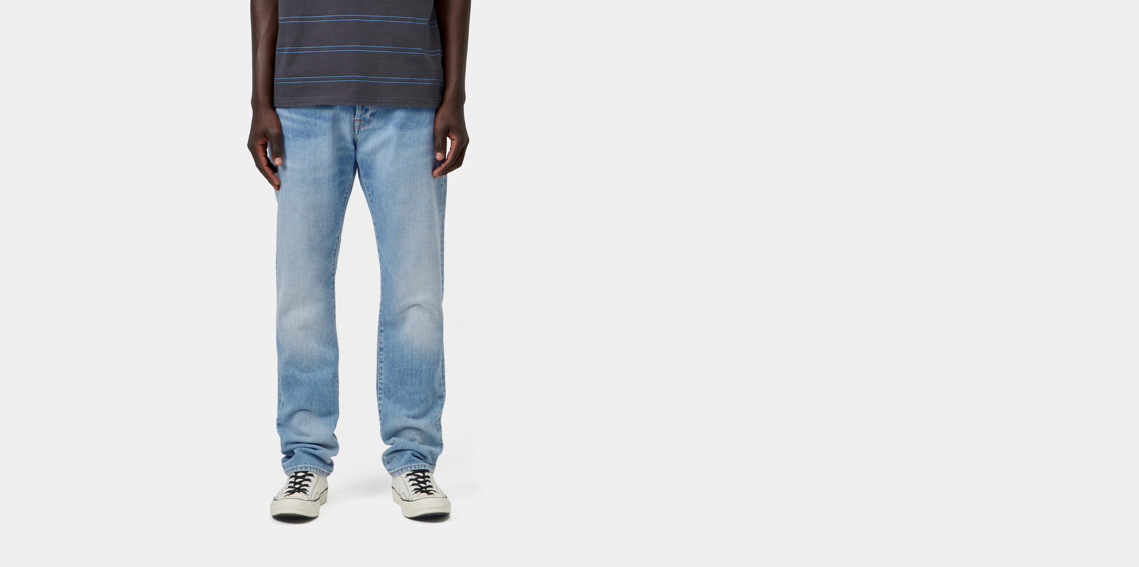 Carhartt WIP Klondike Pant Blue light used wash | 33/34 | Men