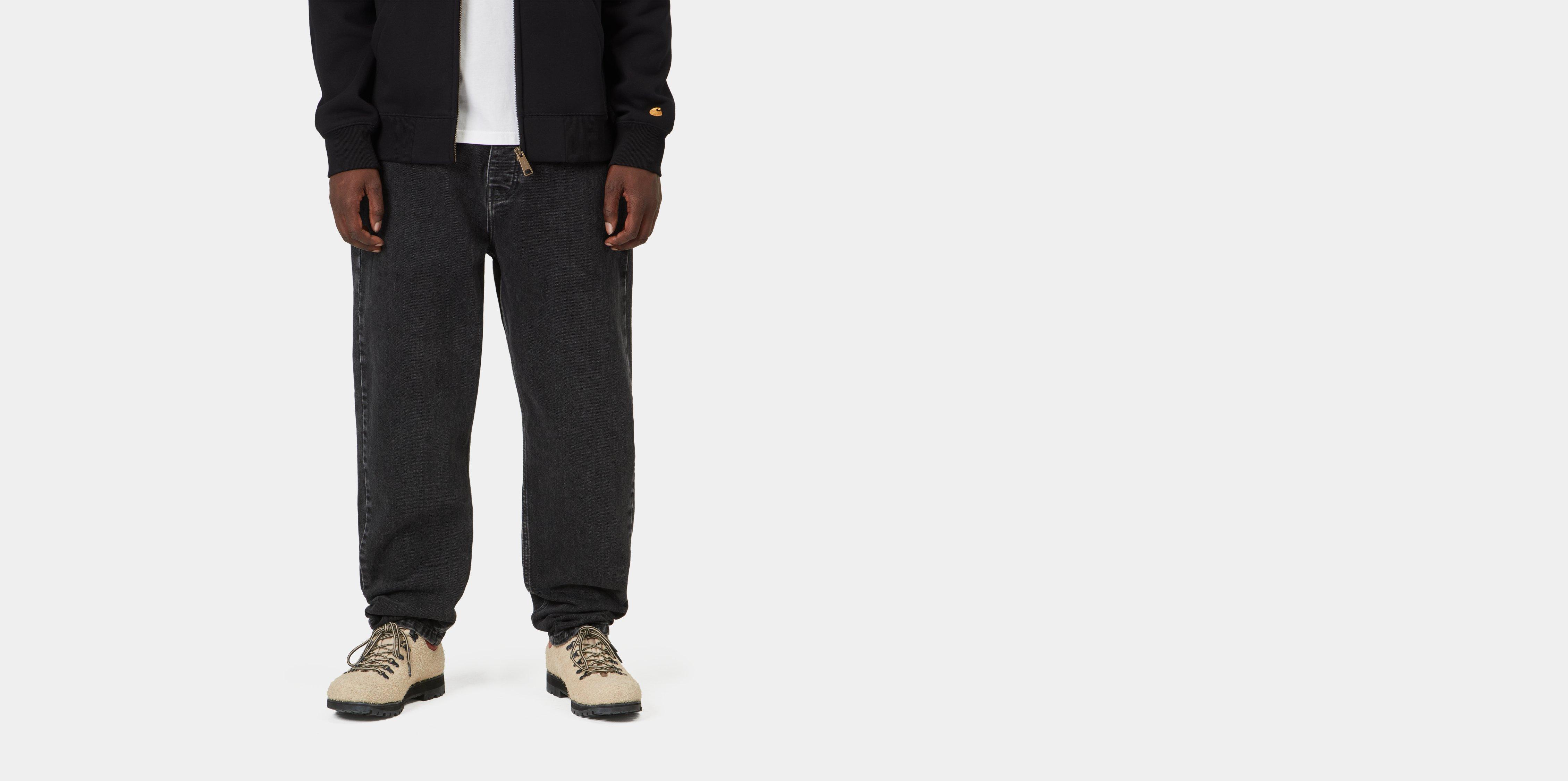 Carhartt WIP Newel Pant Black stone washed | 30 | Men