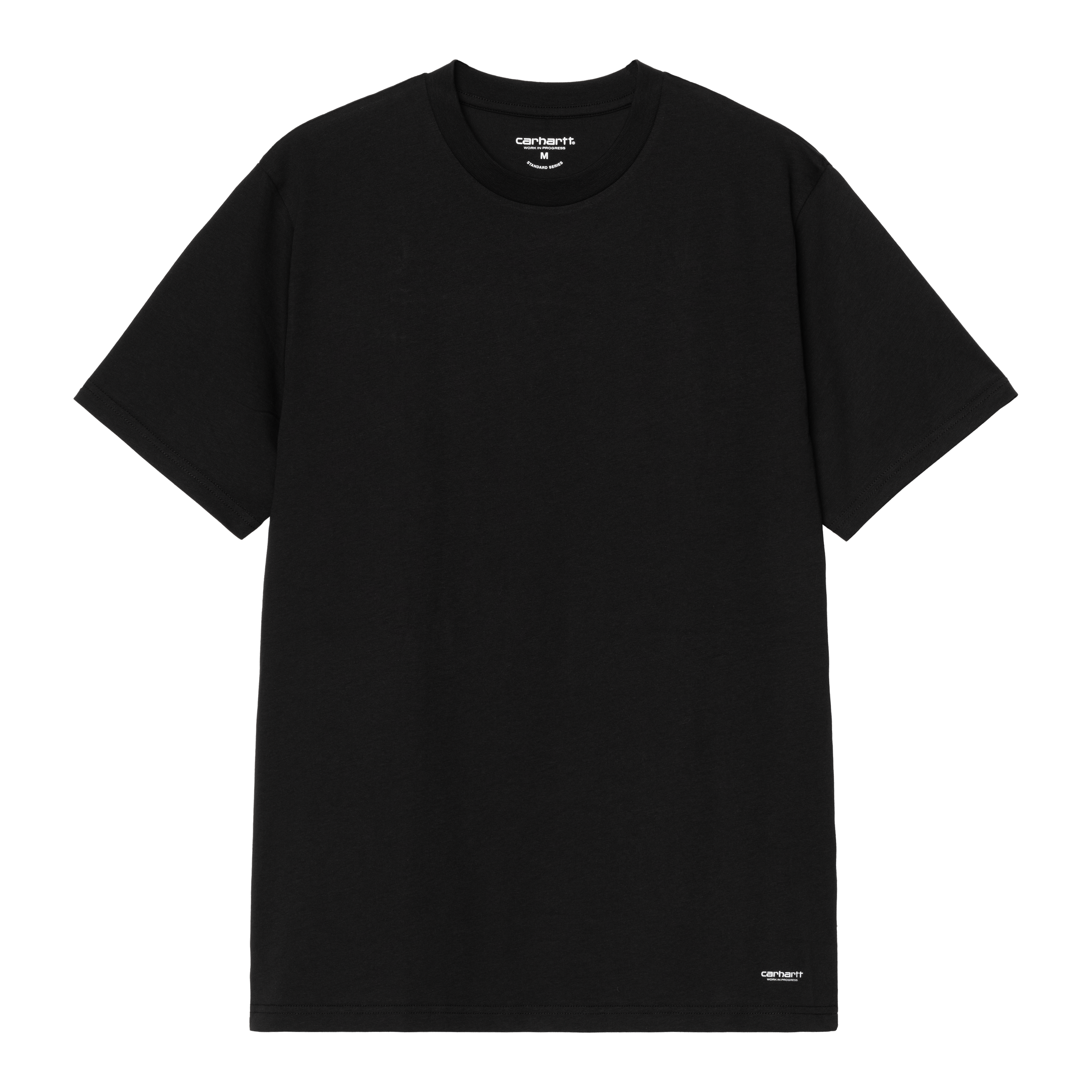 CARHARTT WIP｜SHORT-SLEEVED ROUND NECK T-SHIRTS (S/S UNI Carhartt WIP University T-Shirt | White / Black | Official
