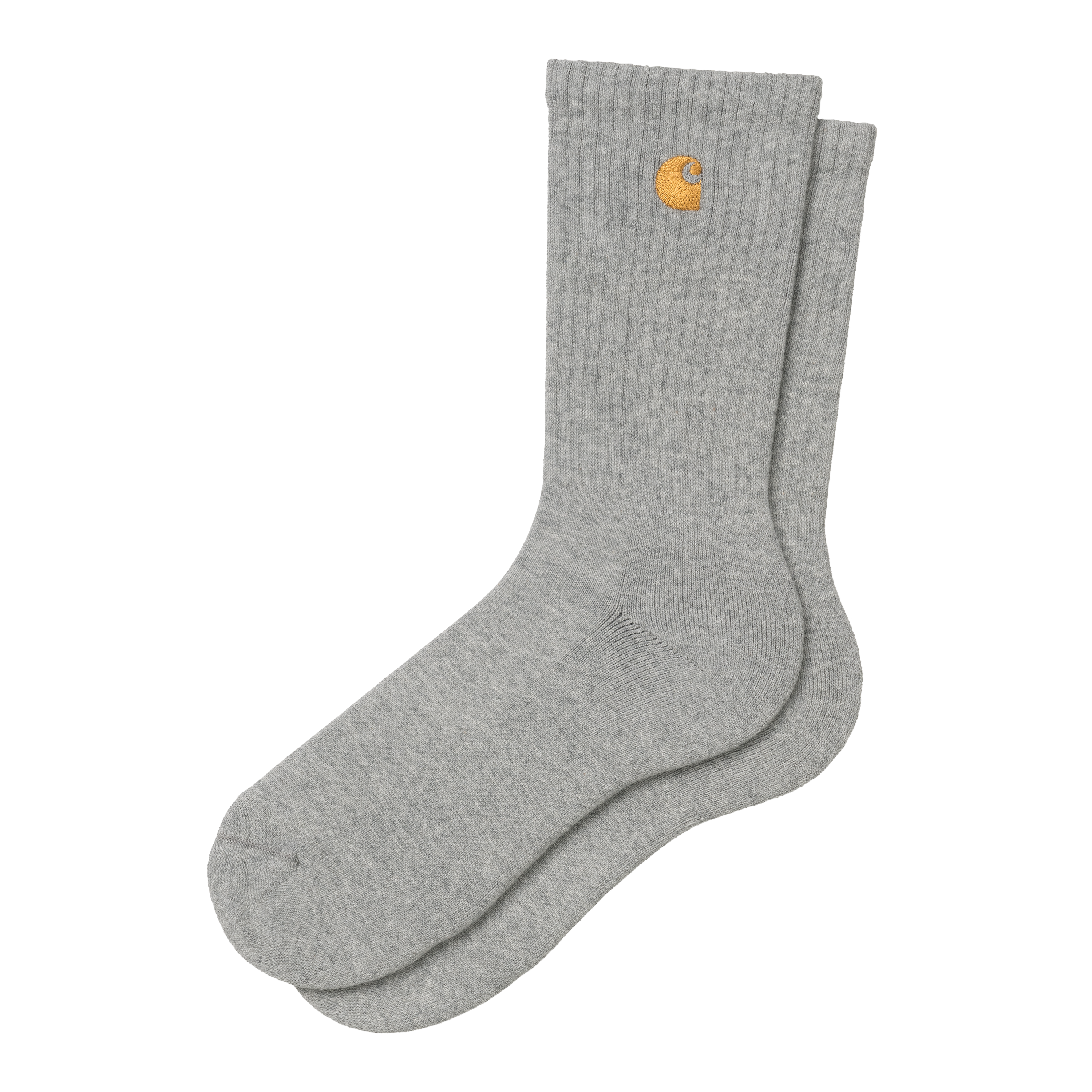 Carhartt WIP Chase Socks Grey Heather / Gold