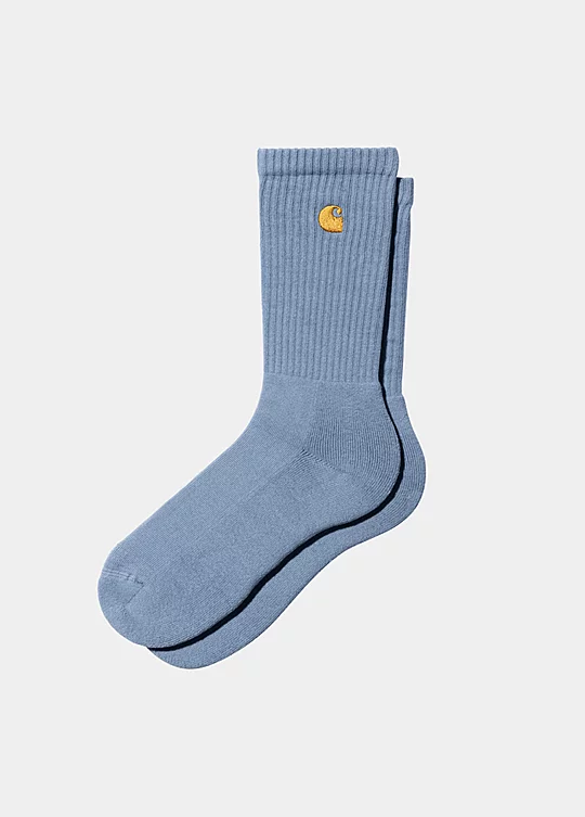 Carhartt WIP Chase Socks in Blau