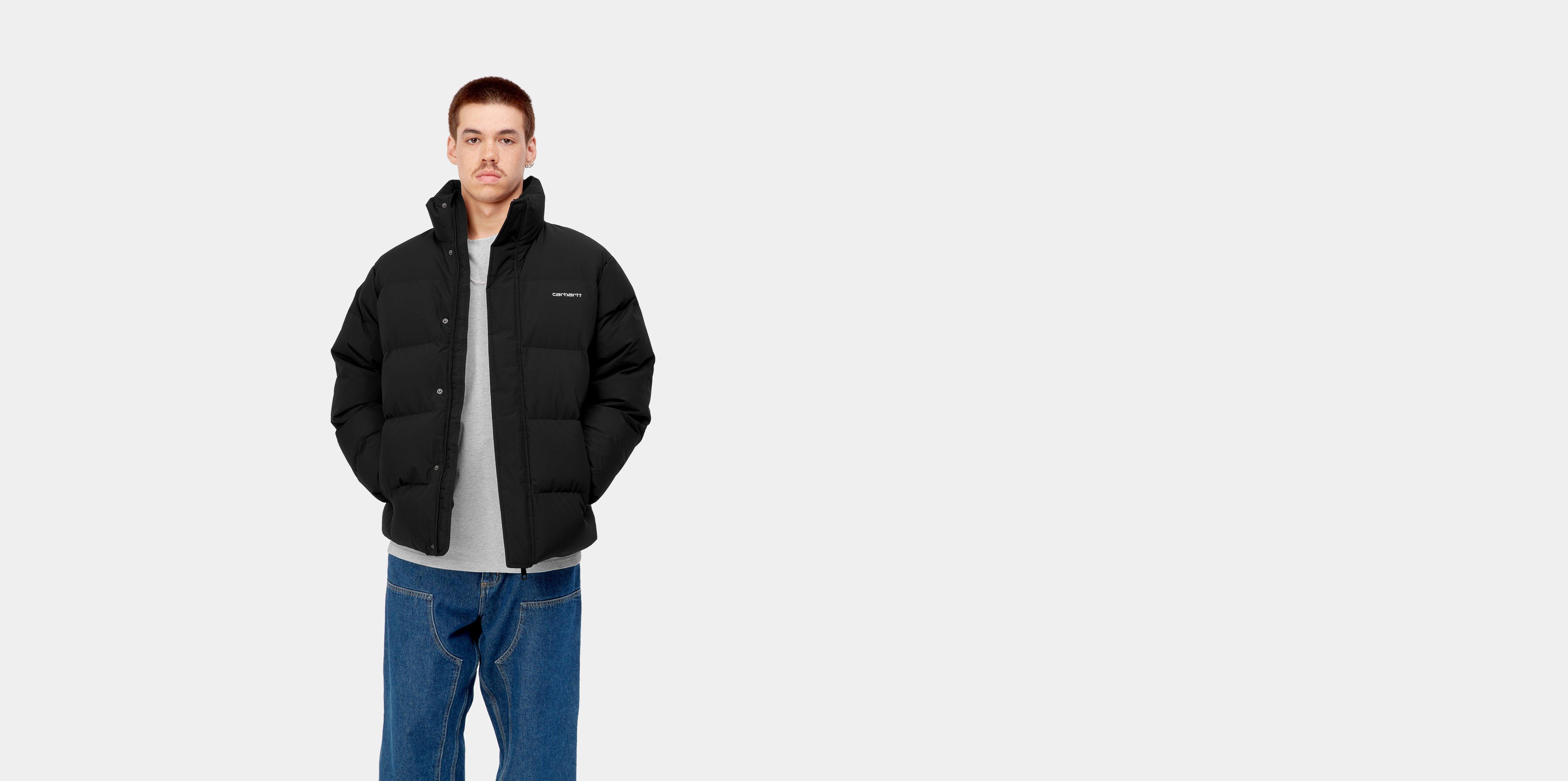 Carhartt WIP Danville Jacket, Black / White | Boutique officielle en Ligne