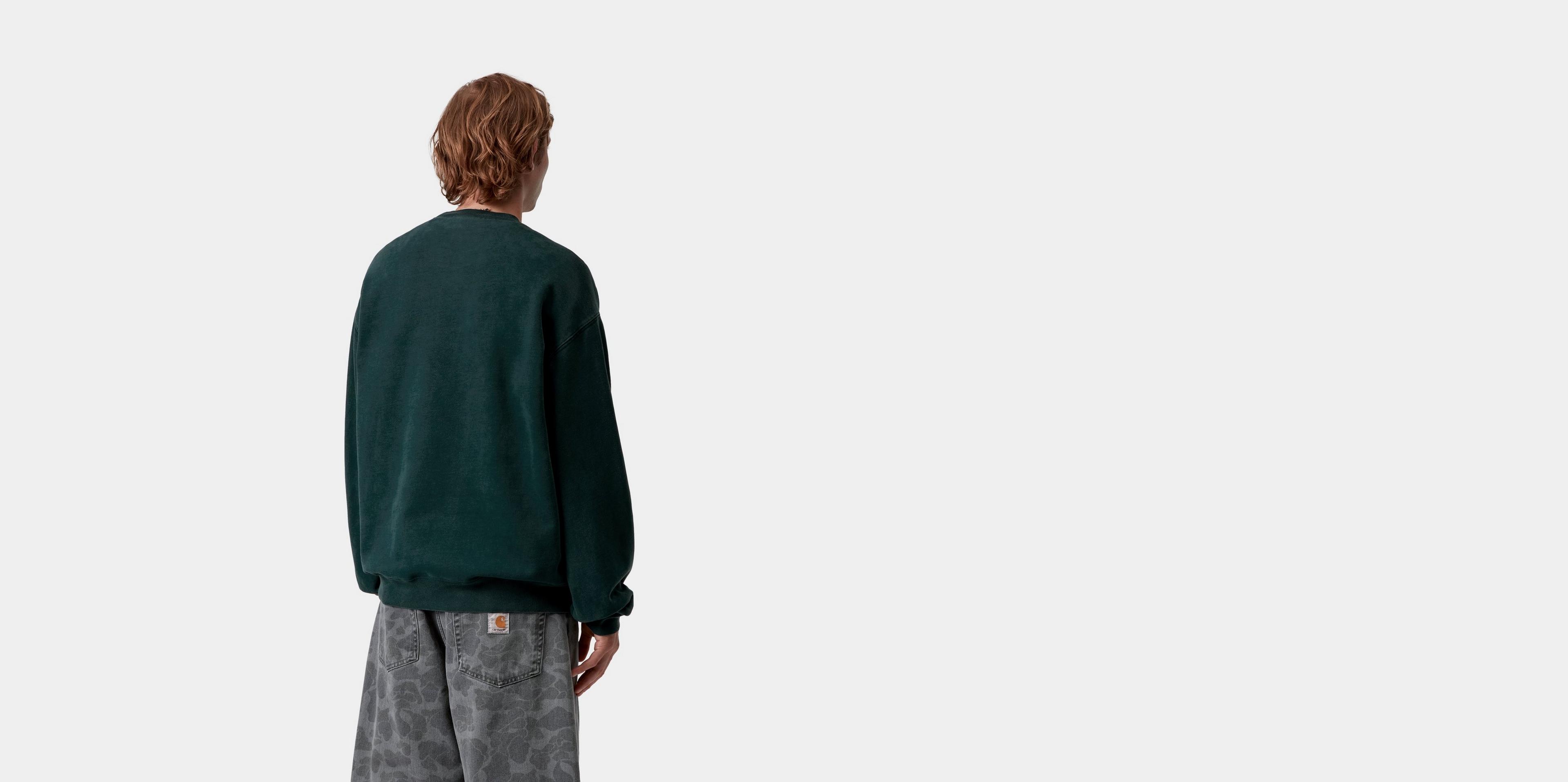 Carhartt WIP Vista Sweatshirt, Deep Lagoon | Official Online Store