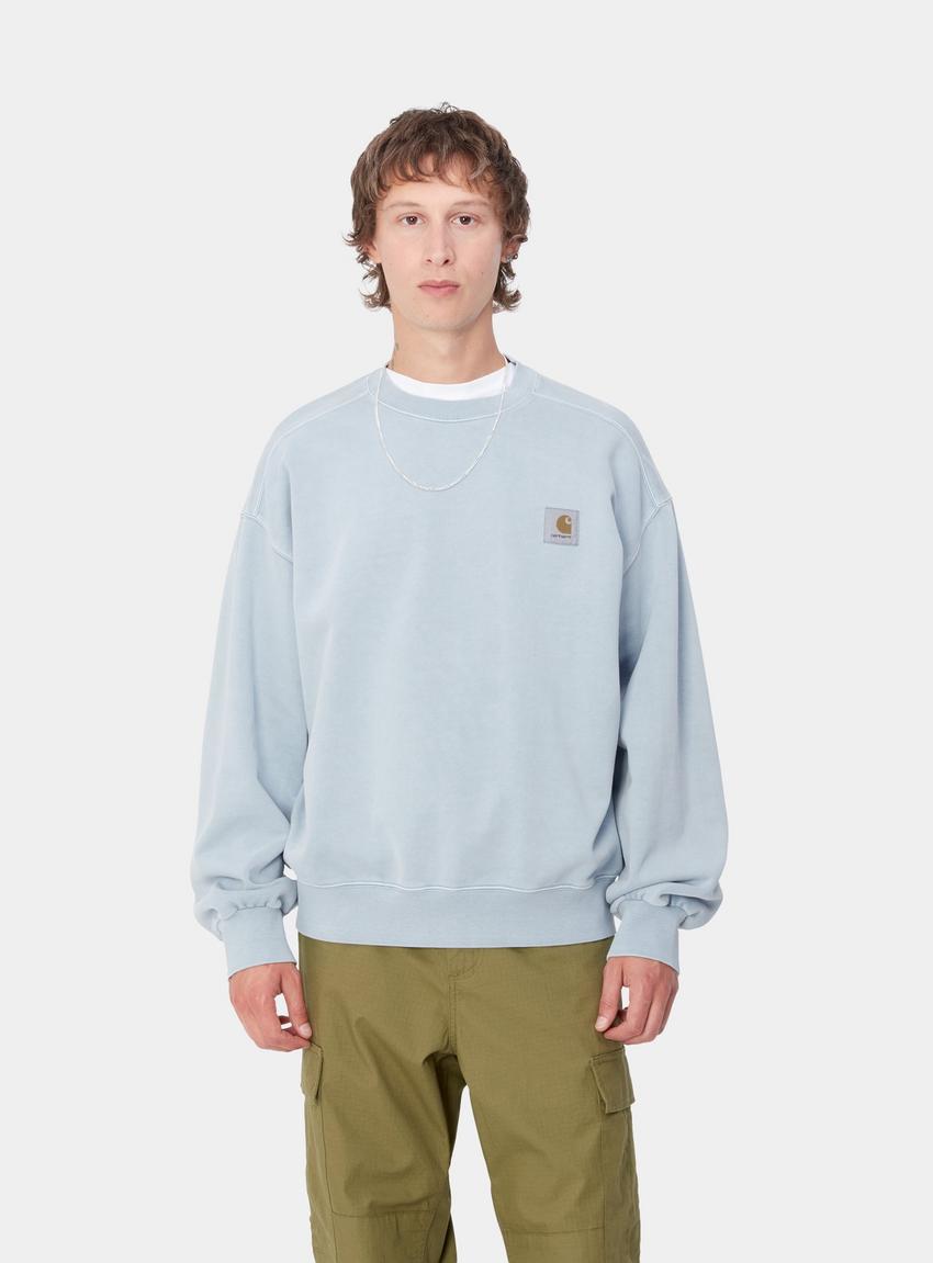 Carhartt WIP Vista Sweatshirt, Dusty Ice | Official Online Store Carhartt WIP Vista Sweatshirt, Dusty Ice | Official Online Store