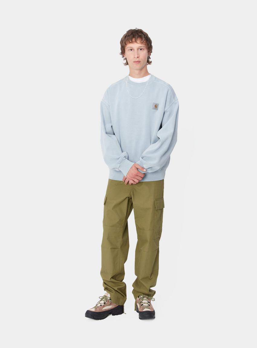 Carhartt WIP Vista Sweatshirt, Dusty Ice | Official Online Store Carhartt WIP Vista Sweatshirt, Dusty Ice | Official Online Store