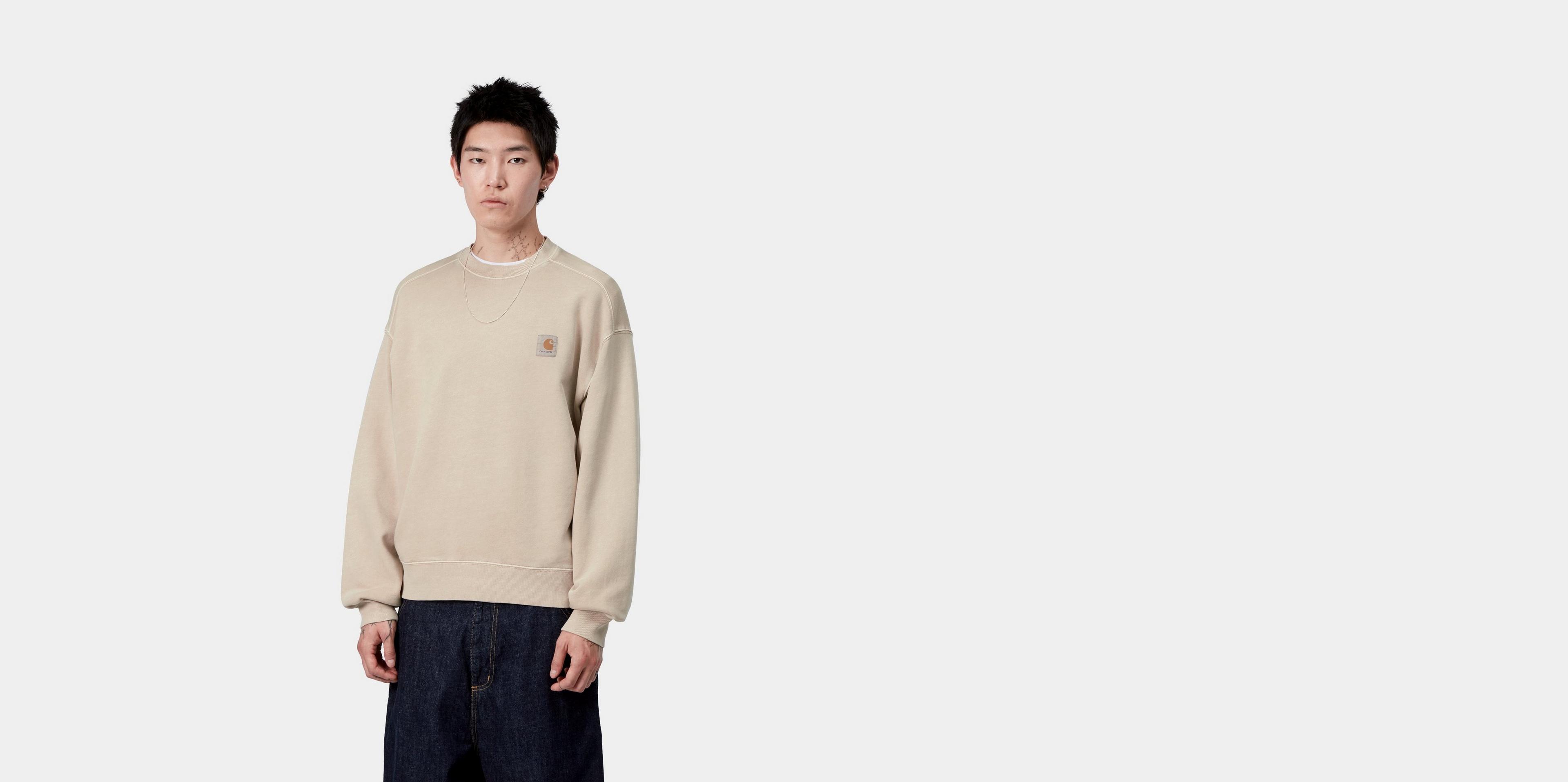 Carhartt WIP Vista Sweatshirt, Fleur De Sel | Official Online Store
