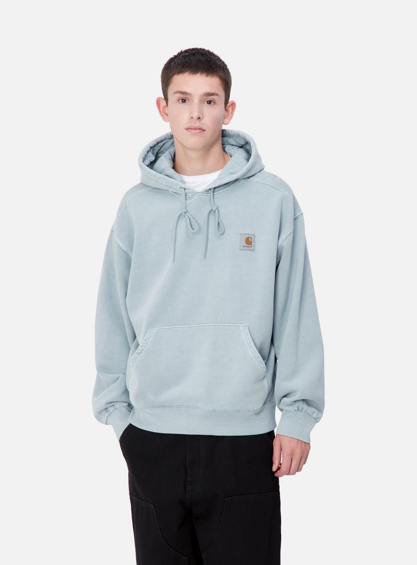 【Carhartt】 HOODED VISTA SWEATSHIRT Carhartt WIP Hooded Vista Sweatshirt, Dusty Ice | Official