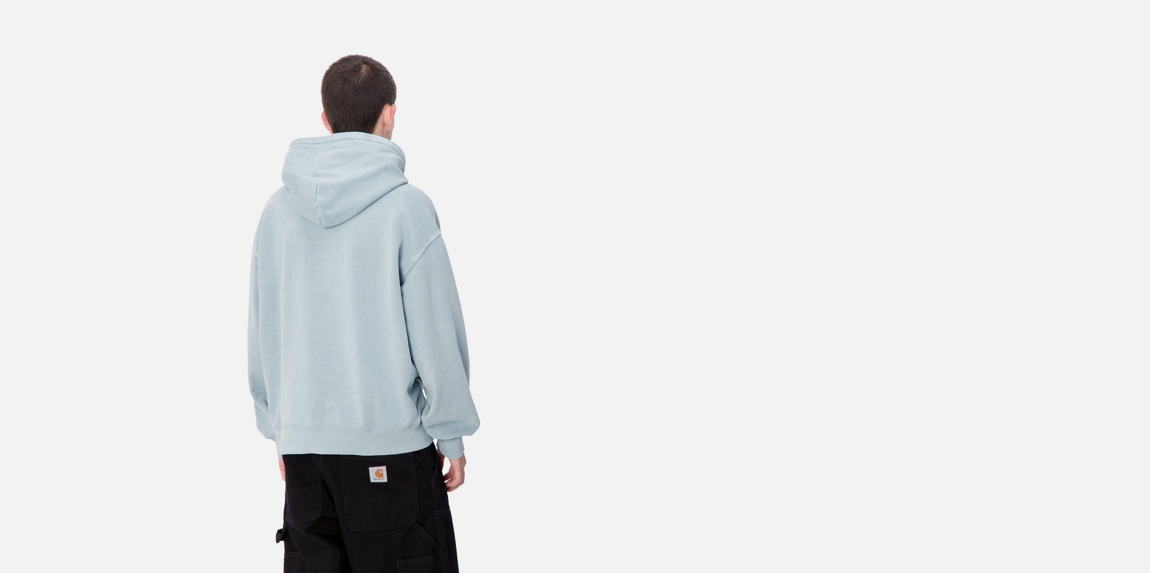 Carhartt WIP Hooded Vista Sweatshirt, Dusty Ice | Official