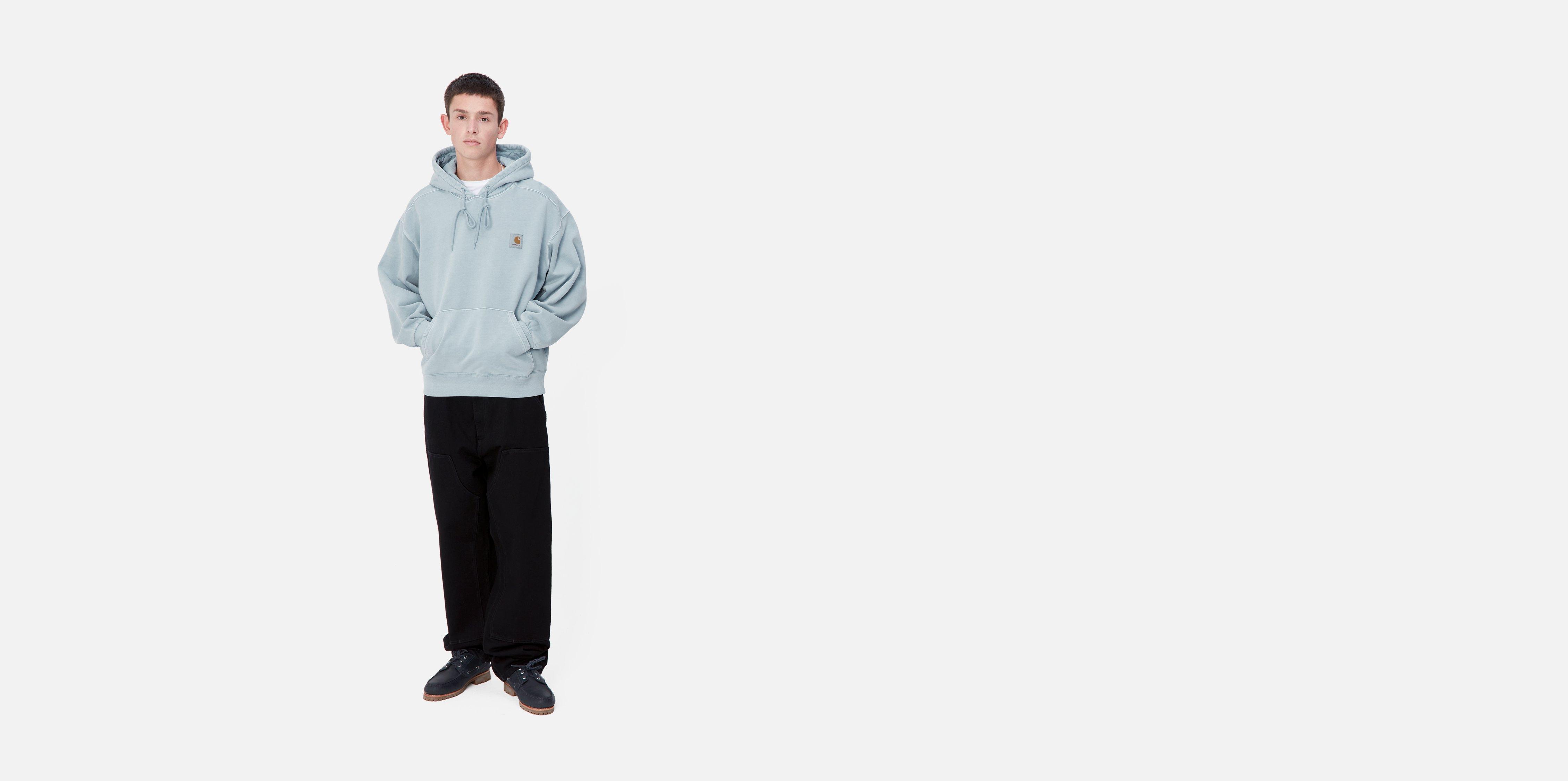 Carhartt WIP Hooded Vista Sweatshirt, Dusty Ice | Official