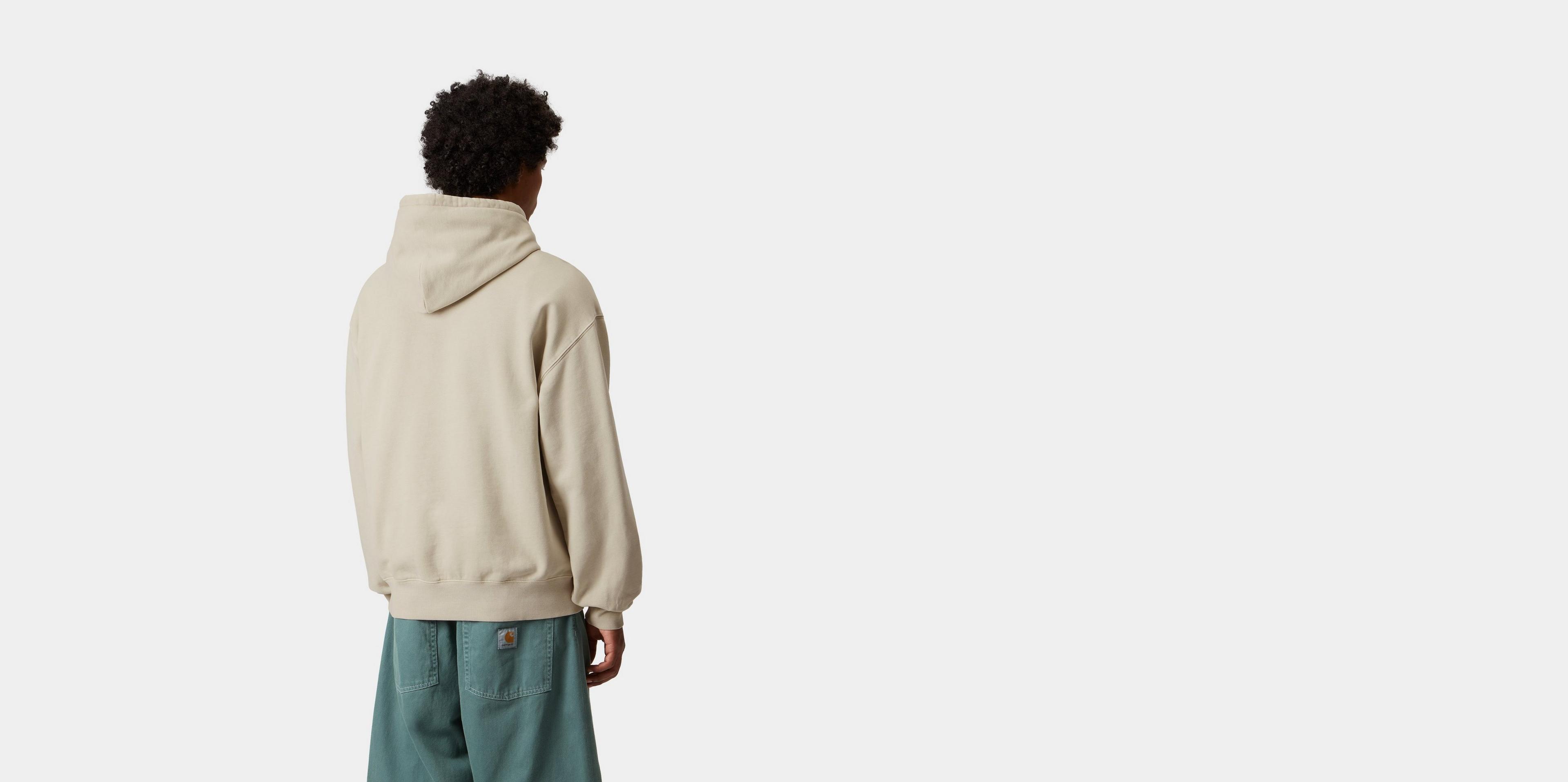 Carhartt WIP Hooded Vista Sweatshirt, Fleur De Sel | Official