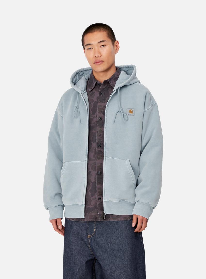 Carhartt WIP Hooded Vista Jacket, Dusty Ice | Official Carhartt WIP Hooded Vista Jacket, Dusty Ice | Official