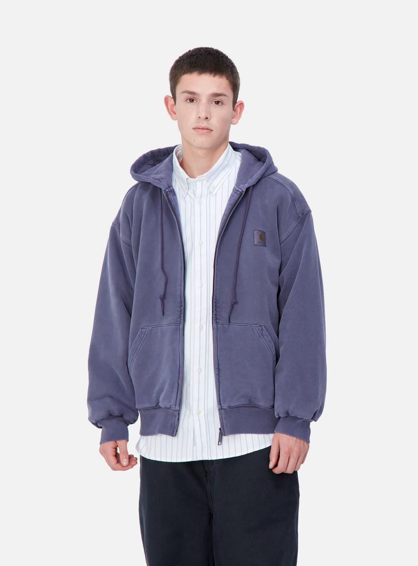 Carhartt WIP Hooded Vista Jacket, Aura | Official Online Store Carhartt WIP Hooded Vista Jacket, Aura | Official Online Store