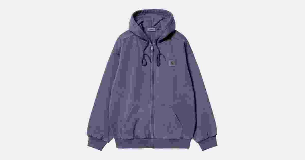 Carhartt WIP Hooded Vista Jacket, Aura | Official Online Store Carhartt WIP Hooded Vista Jacket, Aura | Official Online Store