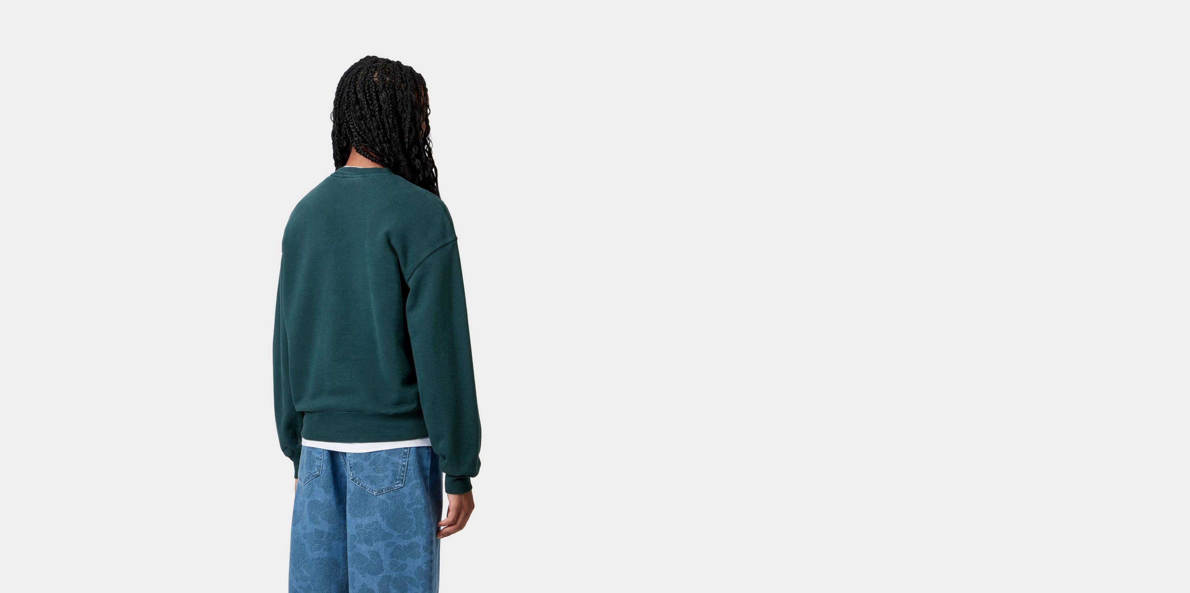 Carhartt WIP W' Nelson Sweatshirt, Deep Lagoon | Official