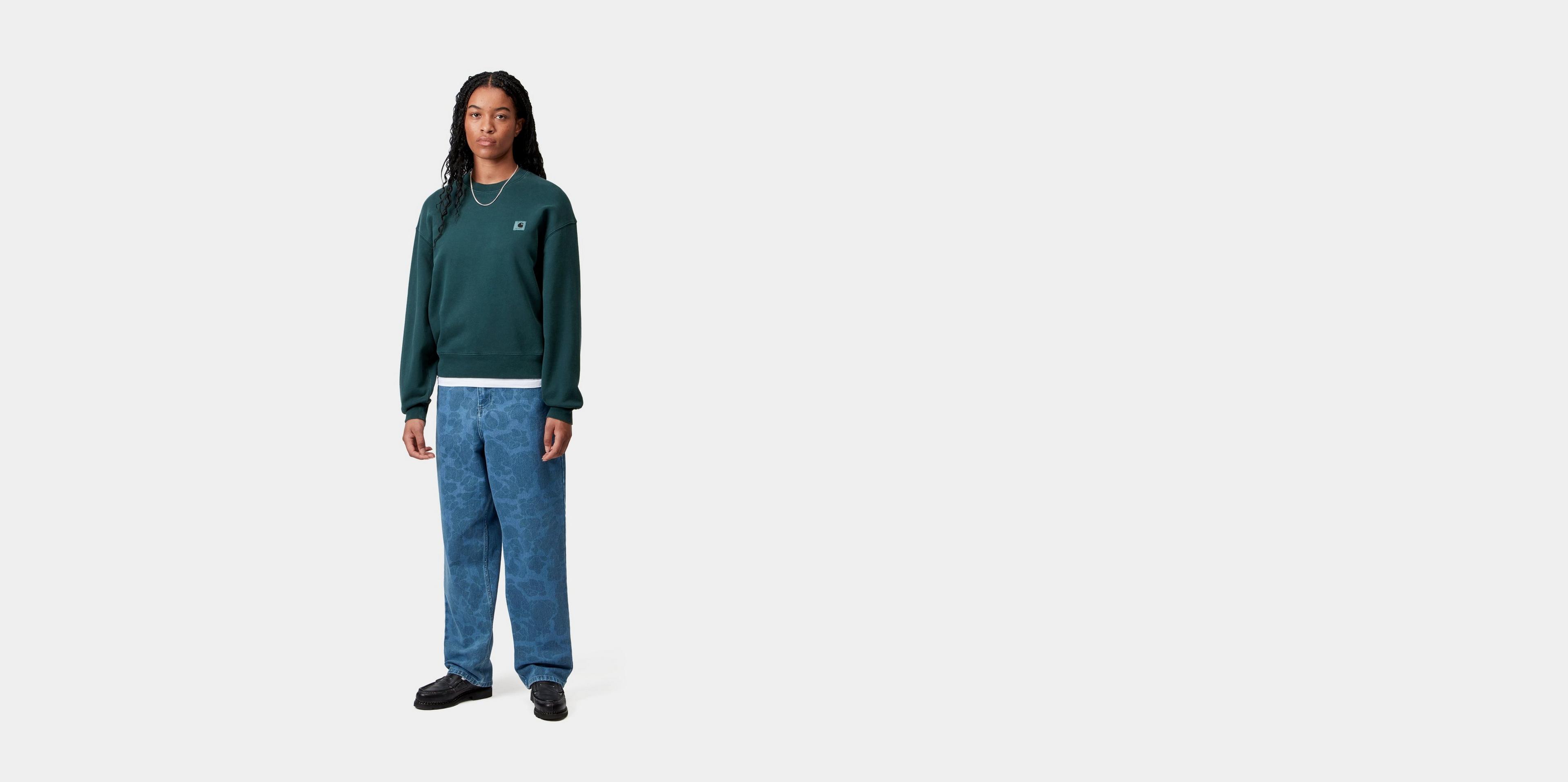 【送料&関税込】Carhartt Nelson Sweat Carhartt WIP Nelson Sweat Grey | BSTN Store