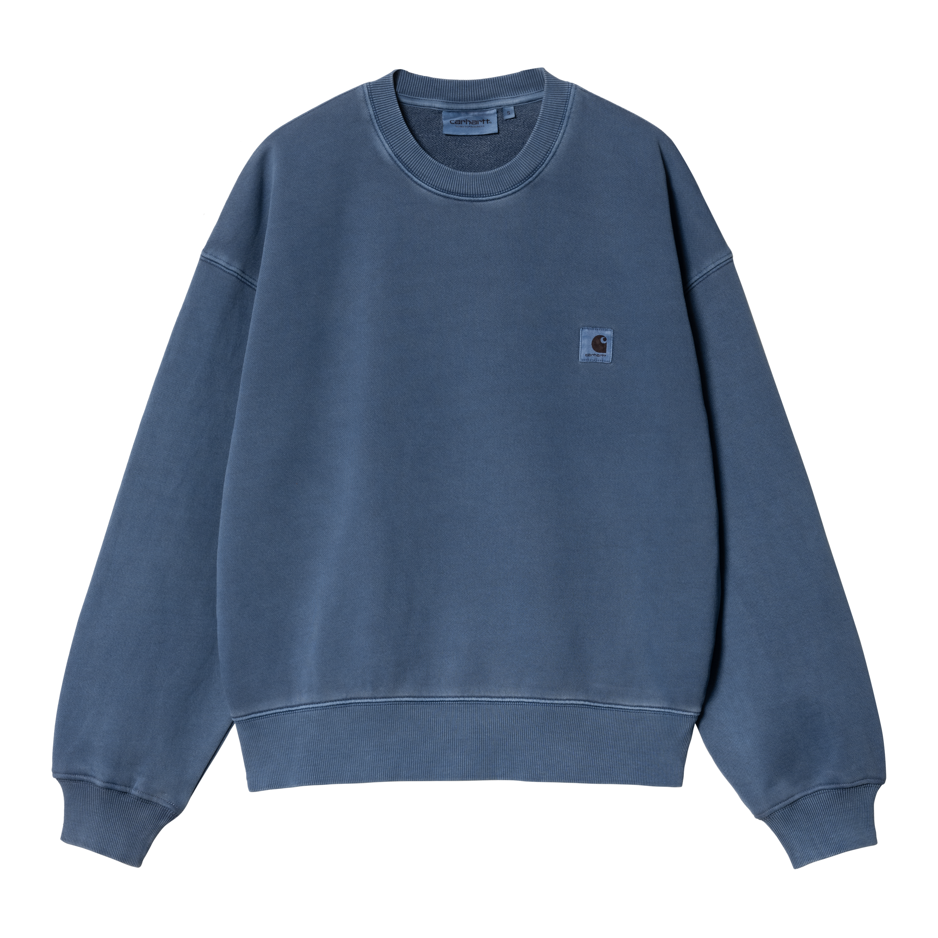 Felpa sale carhartt azzurra