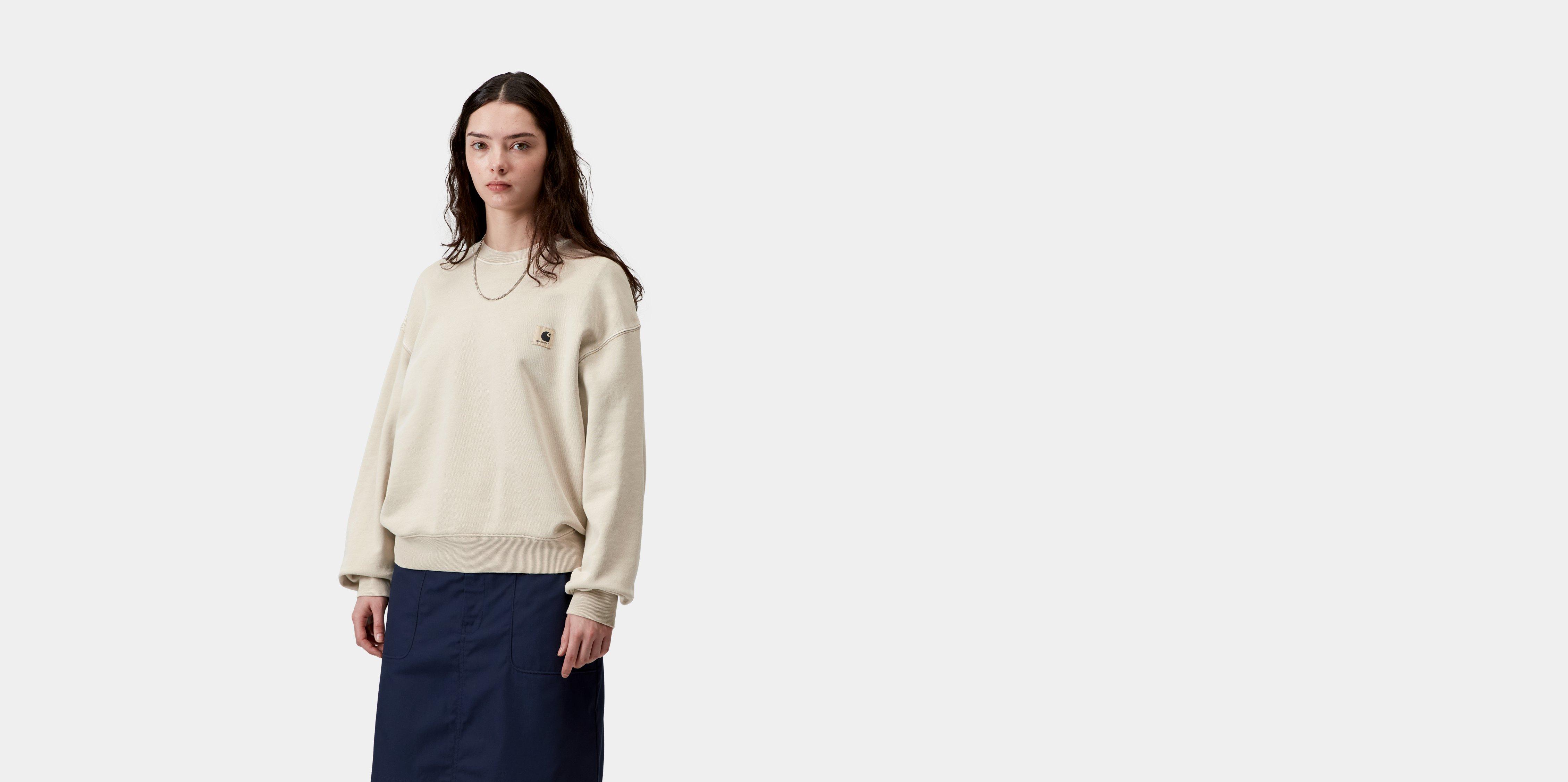 Carhartt WIP W' Nelson Sweatshirt Stone garment dyed | beige | L | Women